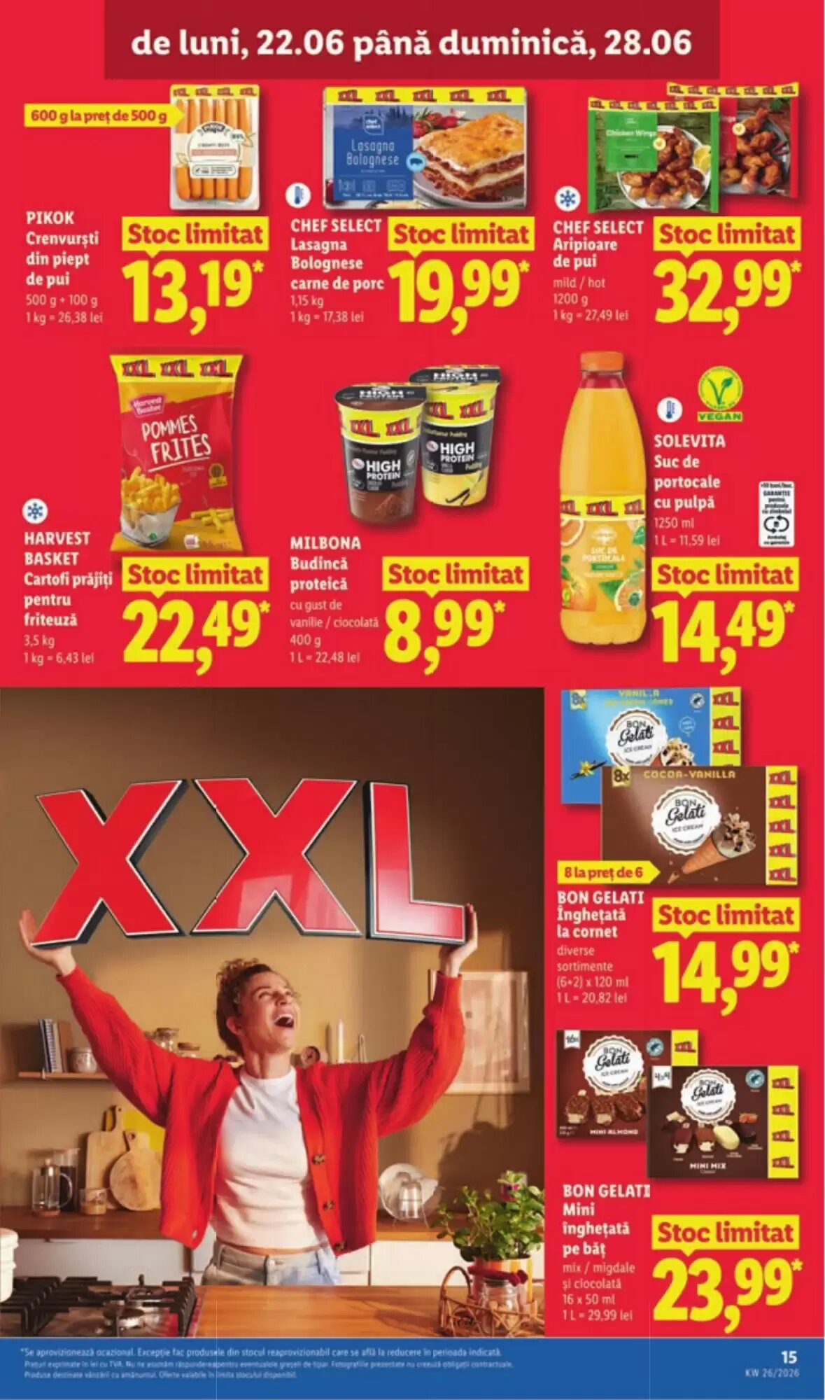 Catalogul cu oferte Lidl valabil de la 22.06.2026 - Pagina 15.