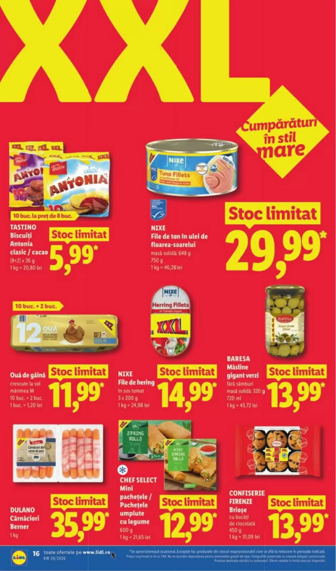 Catalogul cu oferte Lidl valabil de la 22.06.2026 - Pagina 16.