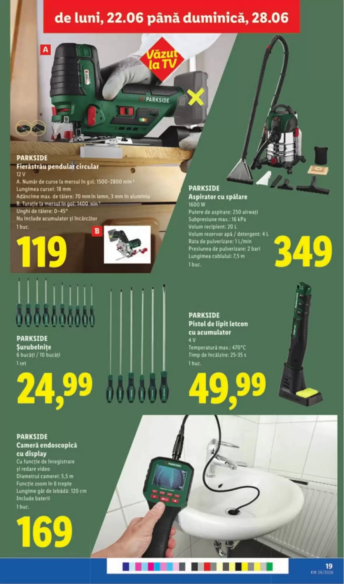 Catalogul cu oferte Lidl valabil de la 22.06.2026 - Pagina 19.
