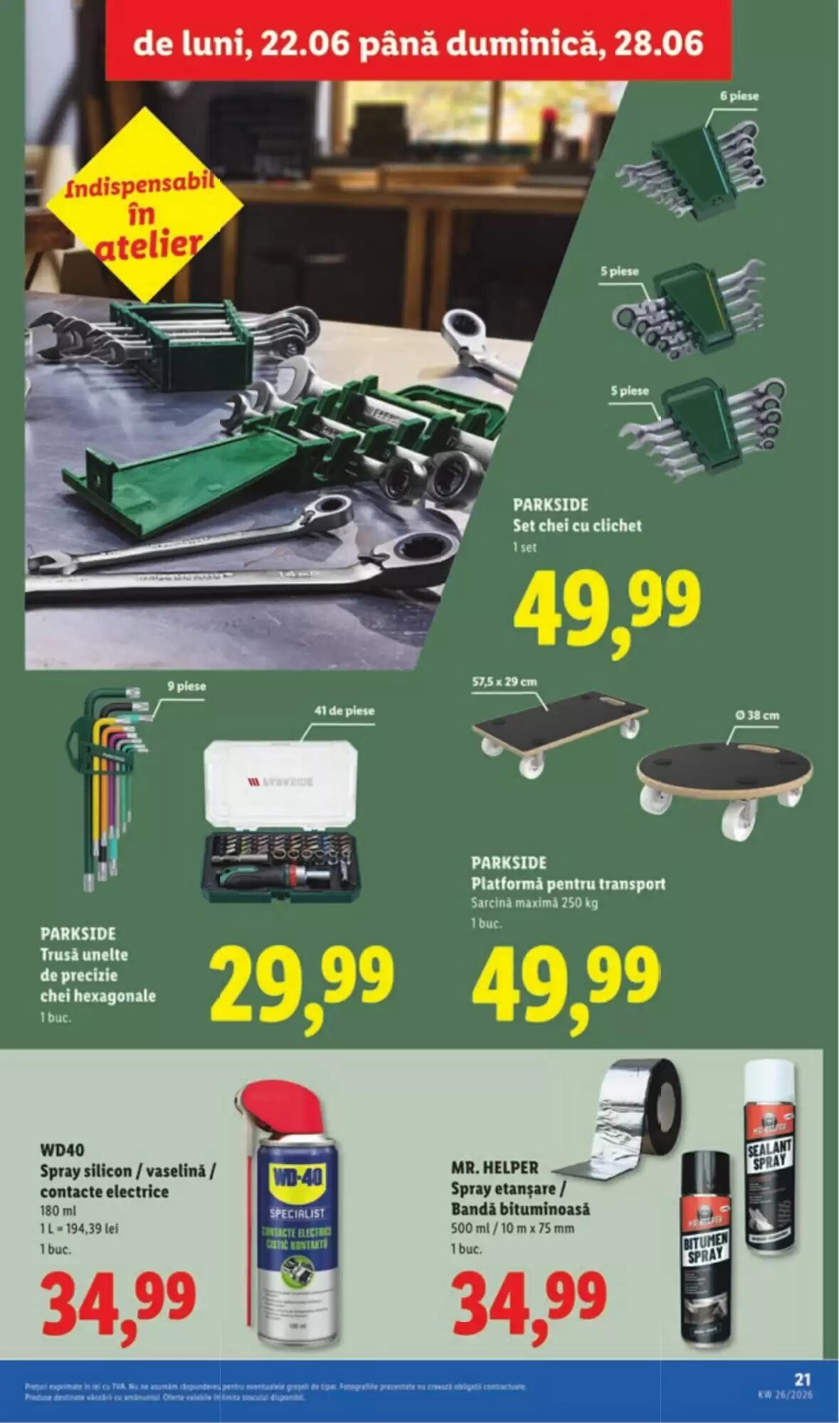 Catalogul cu oferte Lidl valabil de la 22.06.2026 - Pagina 21.