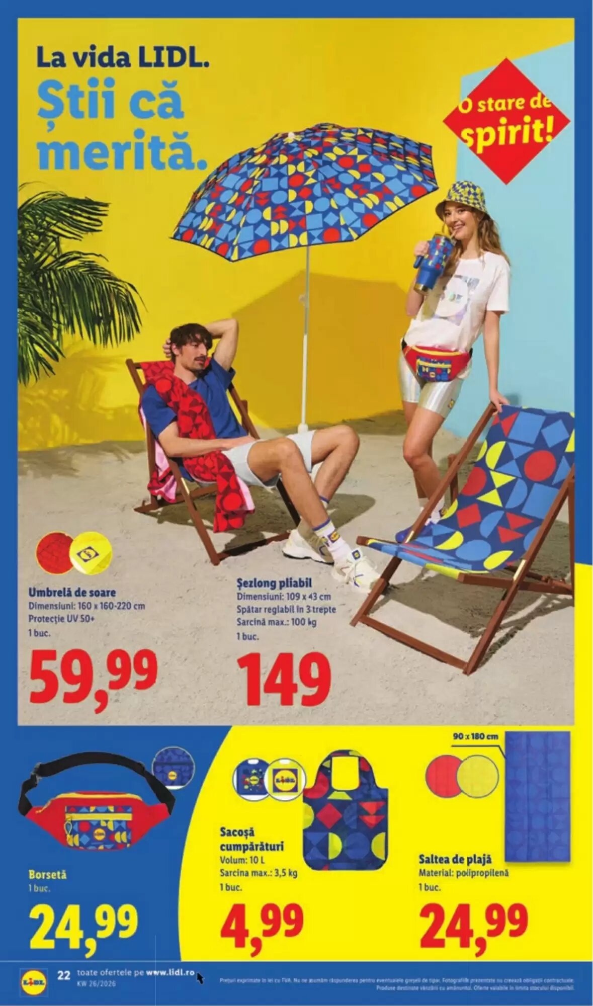 Catalogul cu oferte Lidl valabil de la 22.06.2026 - Pagina 22.