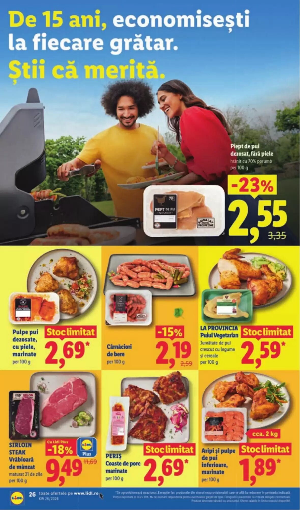 Catalogul cu oferte Lidl valabil de la 22.06.2026 - Pagina 26.