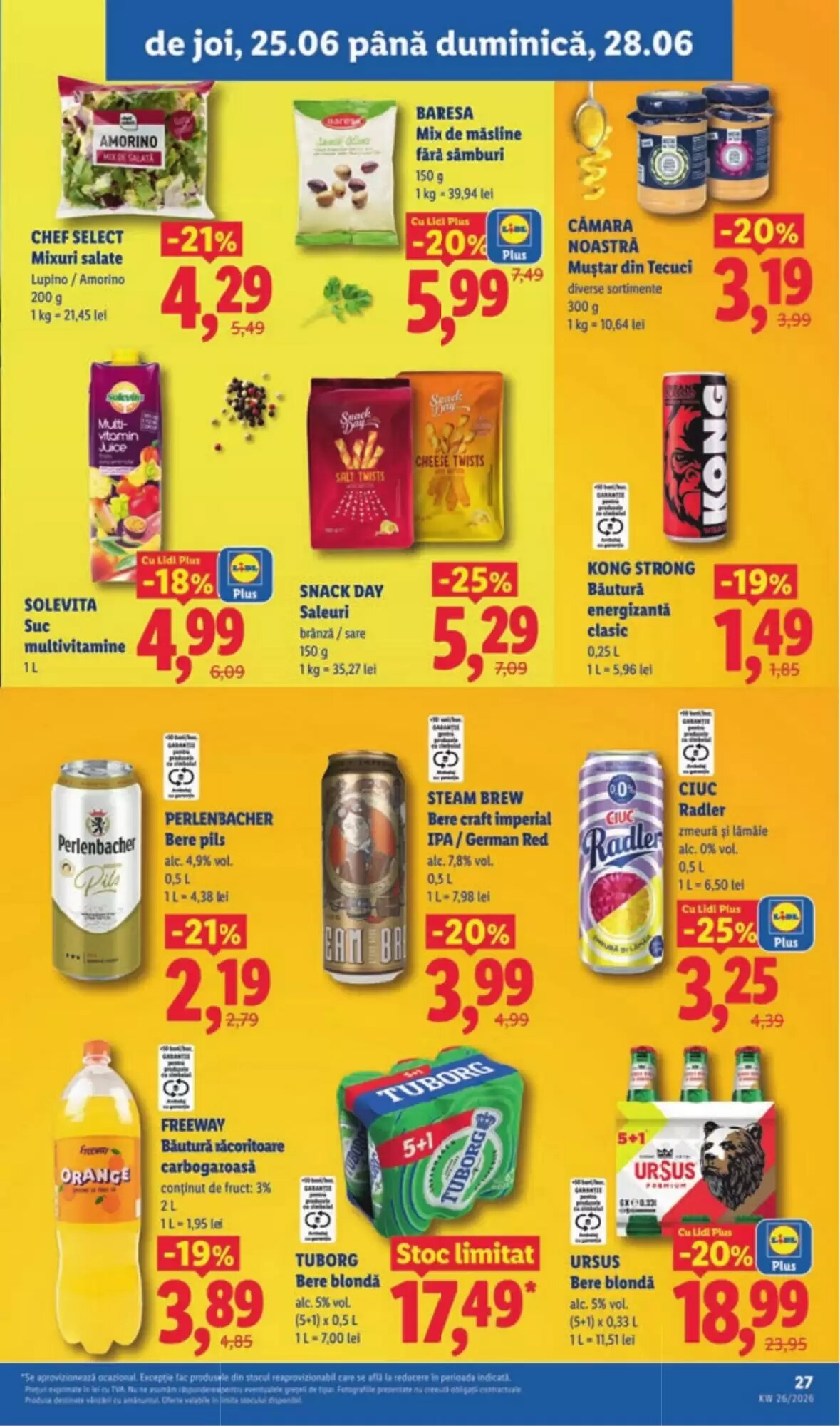 Catalogul cu oferte Lidl valabil de la 22.06.2026 - Pagina 27.