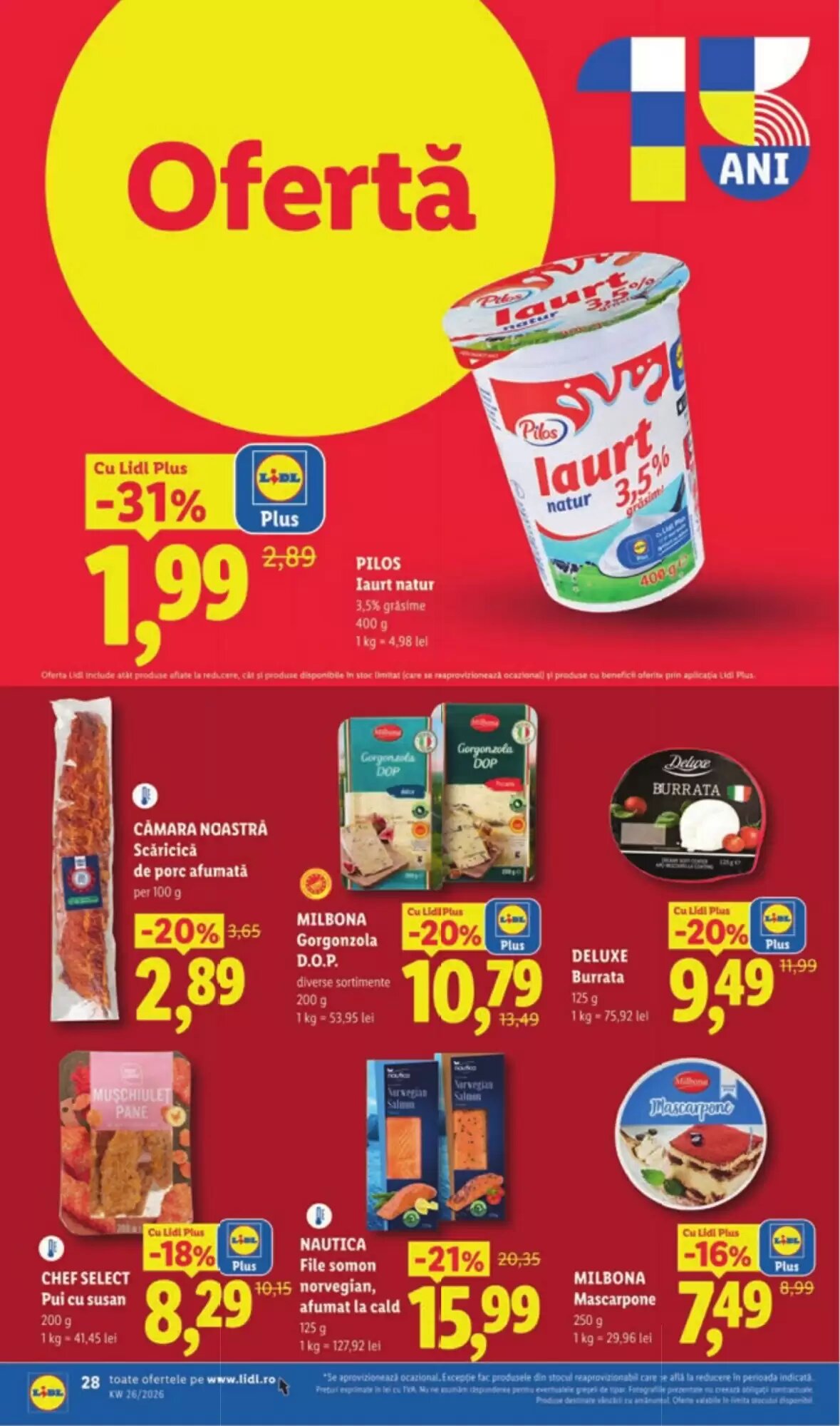 Catalogul cu oferte Lidl valabil de la 22.06.2026 - Pagina 28.