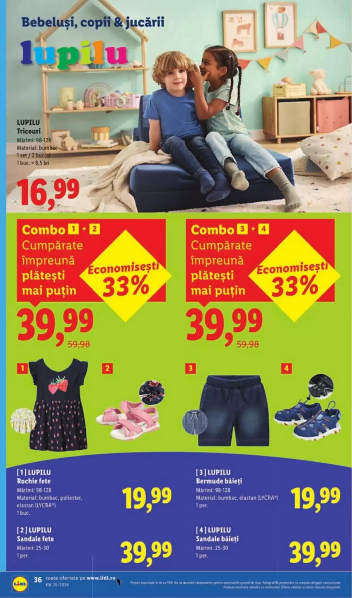 Catalogul cu oferte Lidl valabil de la 22.06.2026 - Pagina 36.