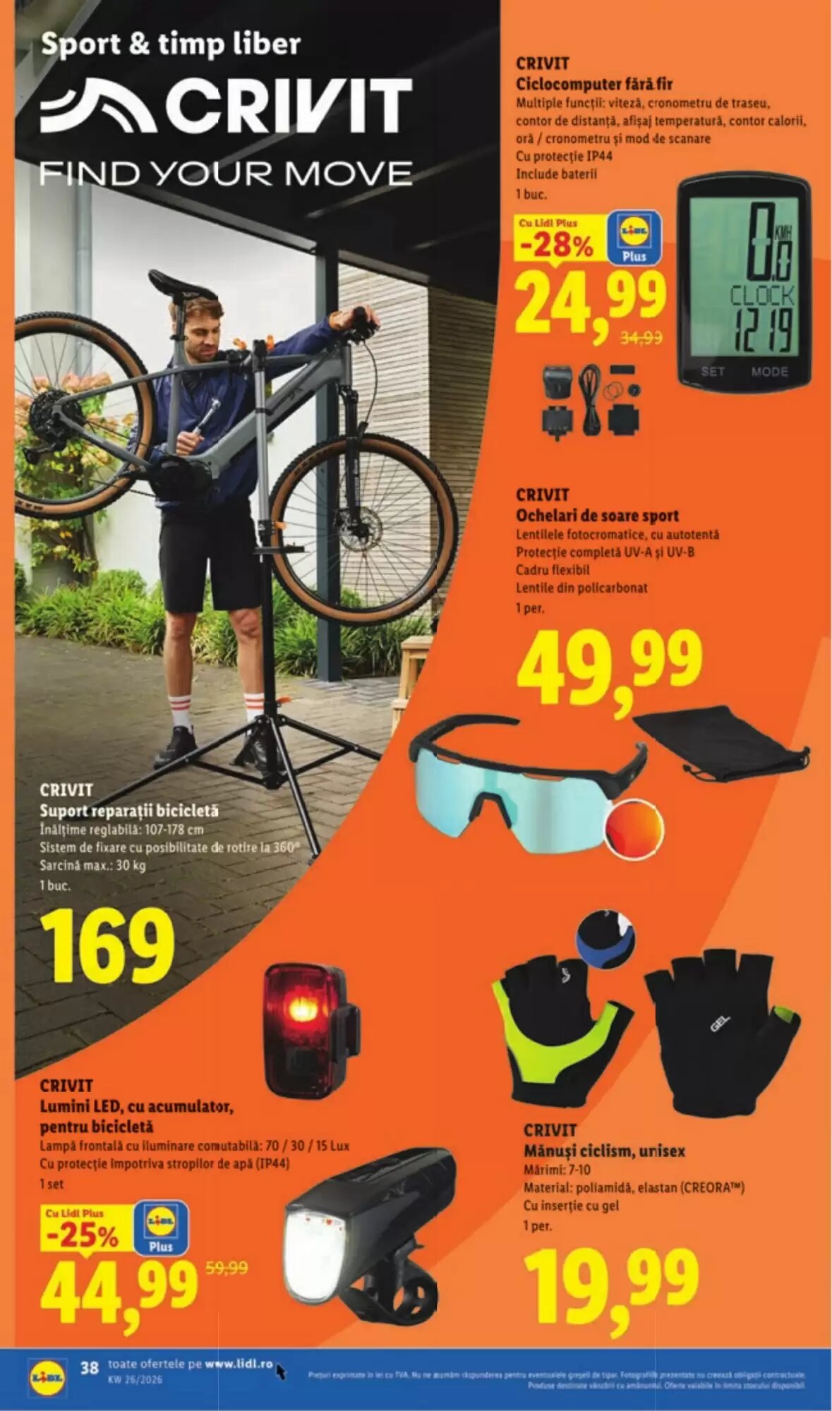Catalogul cu oferte Lidl valabil de la 22.06.2026 - Pagina 38.