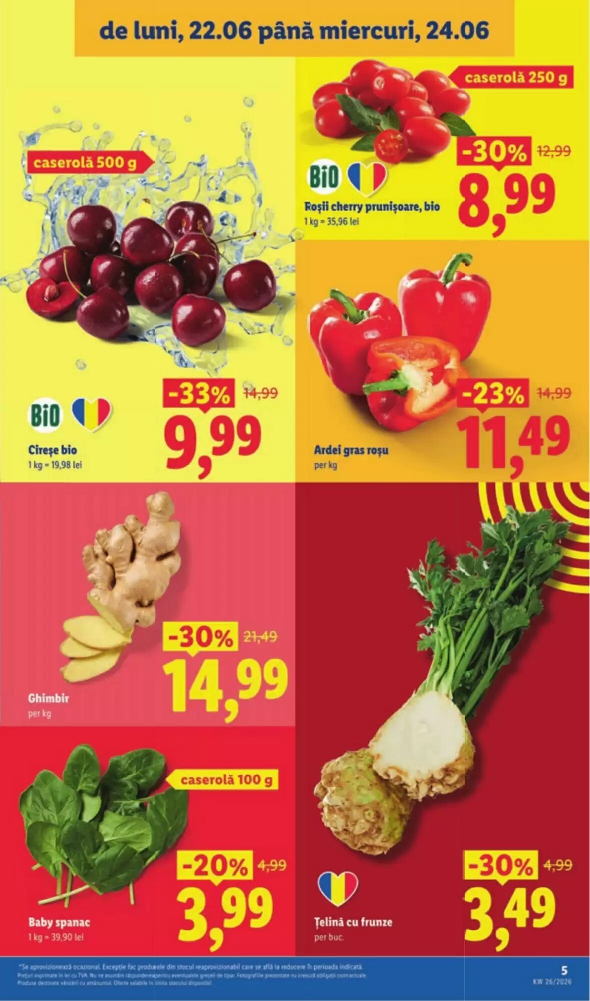 Catalogul cu oferte Lidl valabil de la 22.06.2026 - Pagina 5.