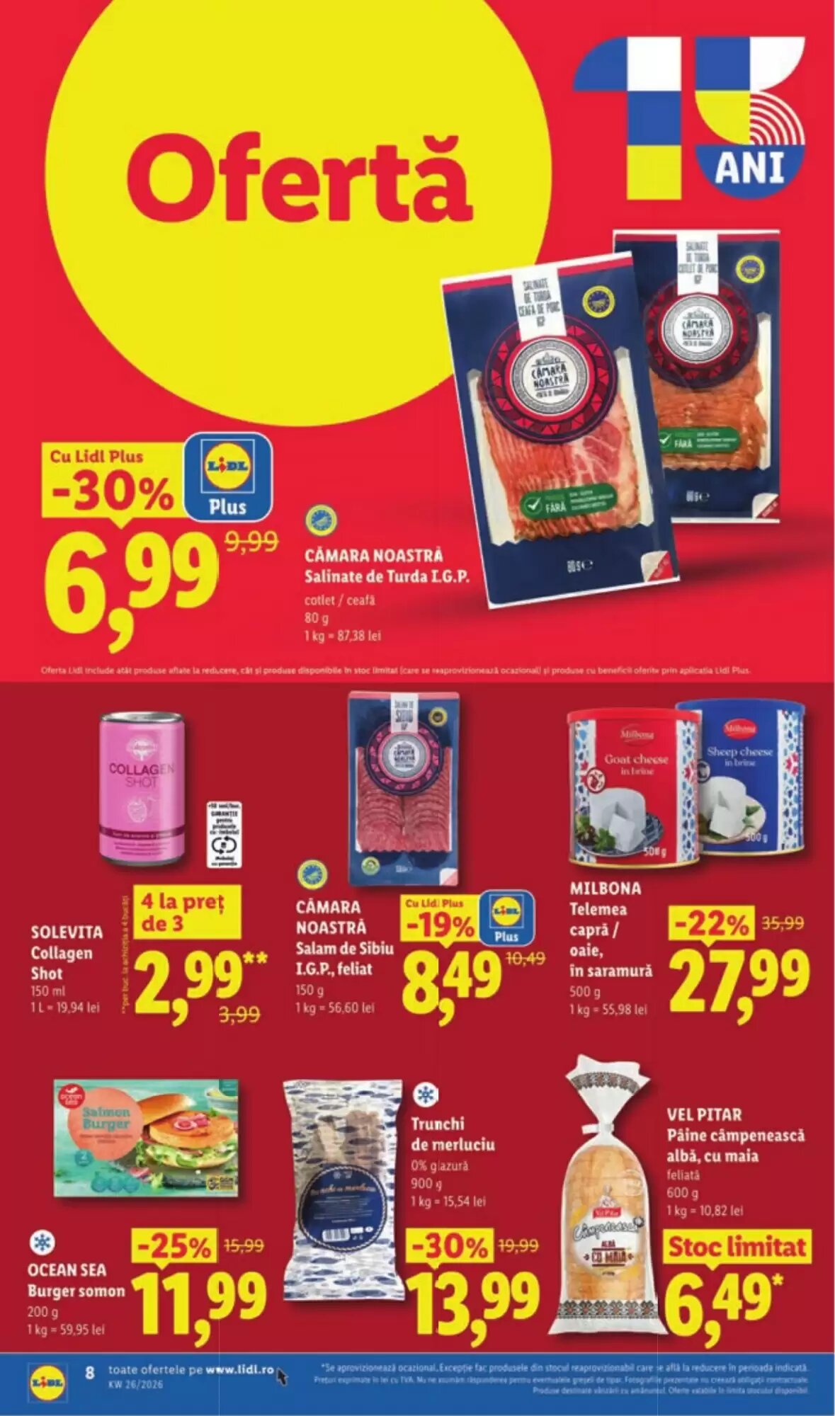 Catalogul cu oferte Lidl valabil de la 22.06.2026 - Pagina 8.