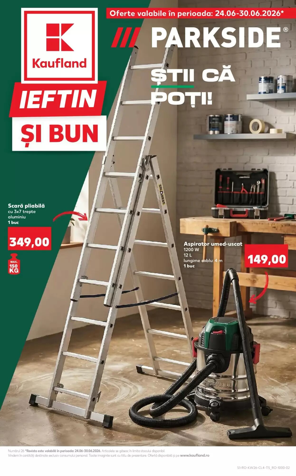 Catalogul cu oferte Kaufland valabil de la 24.06.2026 - Pagina 1.