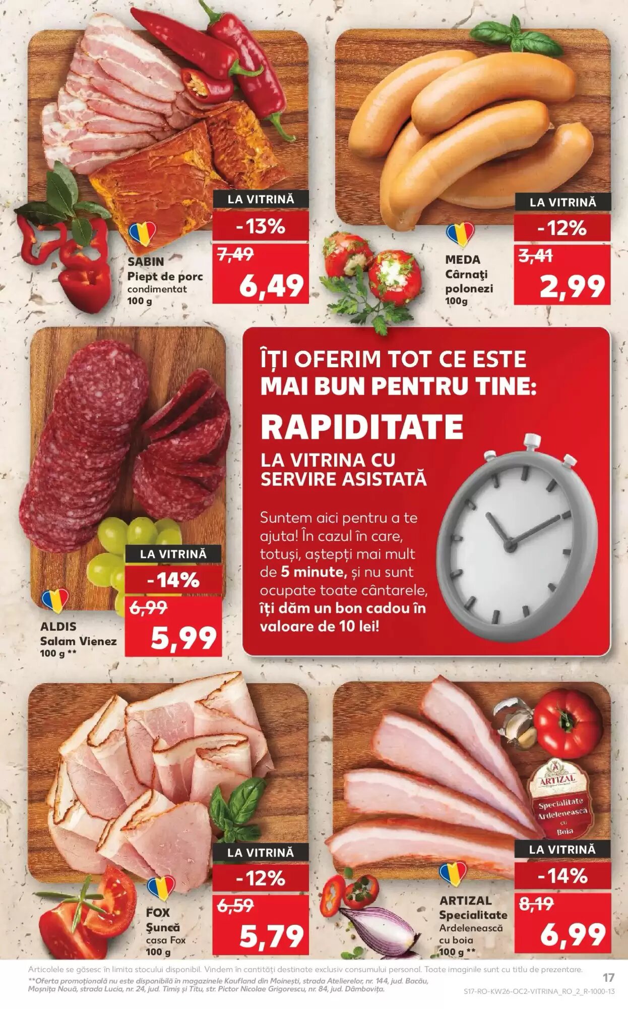 Catalogul cu oferte Kaufland valabil de la 24.06.2026 - Pagina 17.