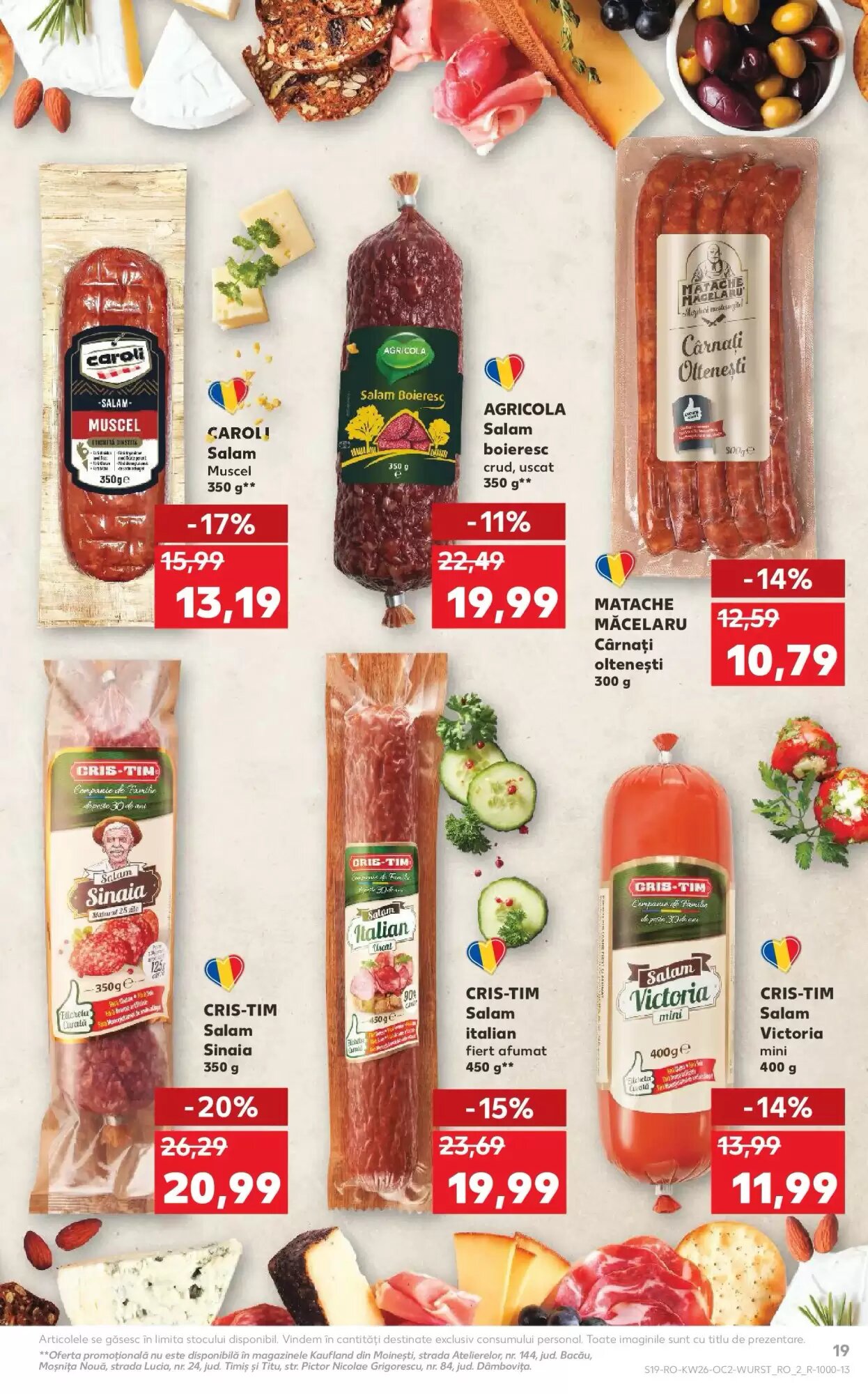 Catalogul cu oferte Kaufland valabil de la 24.06.2026 - Pagina 19.