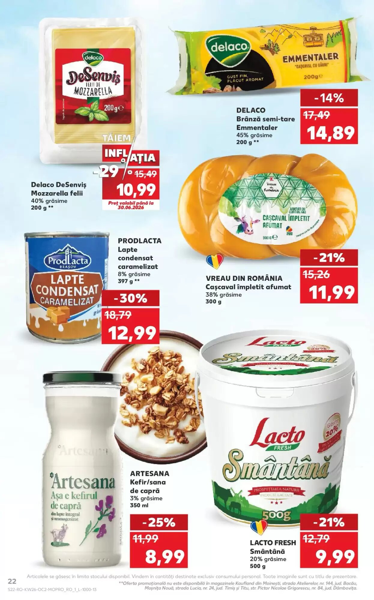 Catalogul cu oferte Kaufland valabil de la 24.06.2026 - Pagina 22.