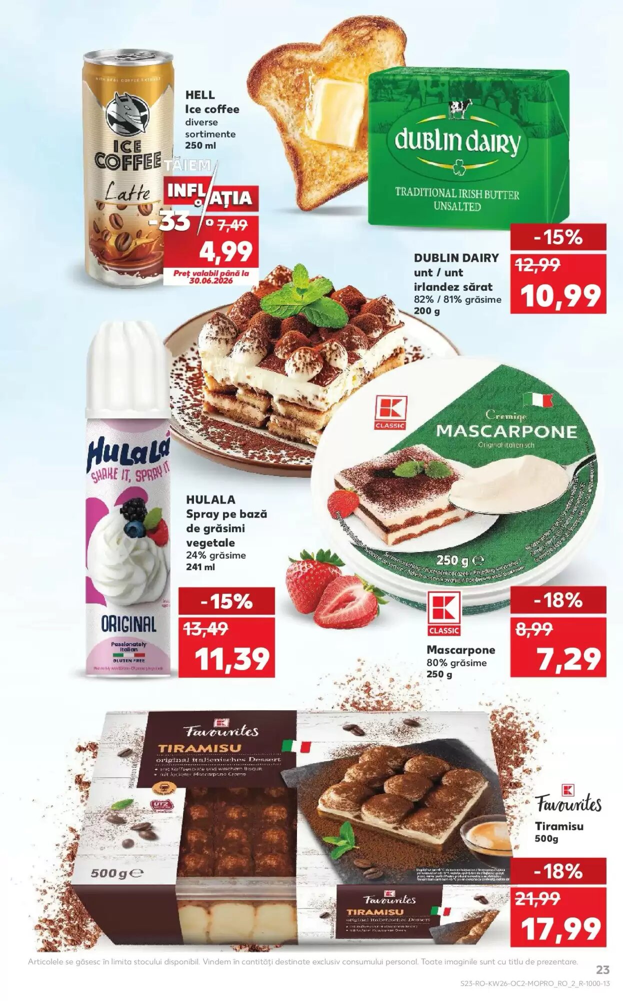 Catalogul cu oferte Kaufland valabil de la 24.06.2026 - Pagina 23.
