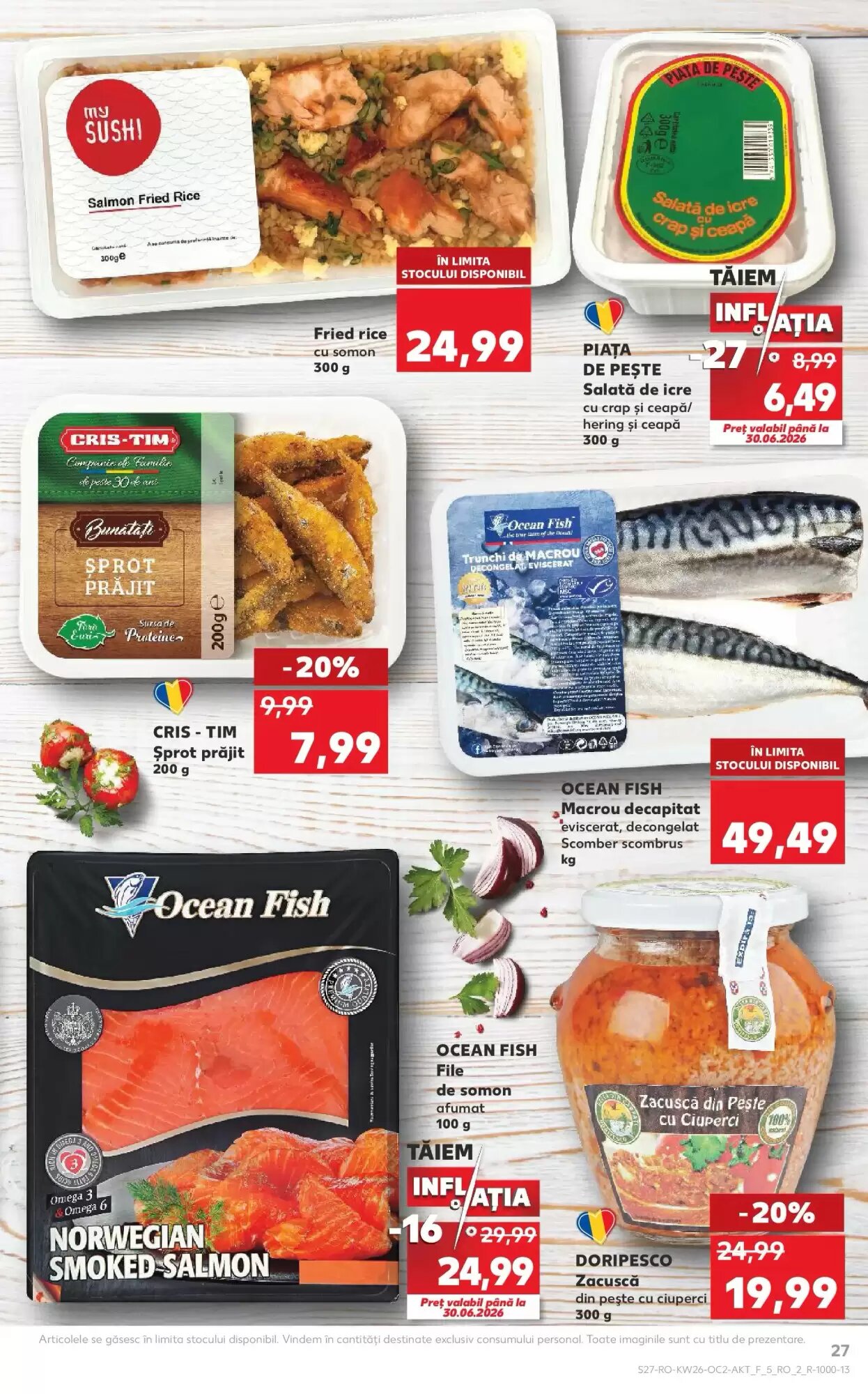 Catalogul cu oferte Kaufland valabil de la 24.06.2026 - Pagina 27.