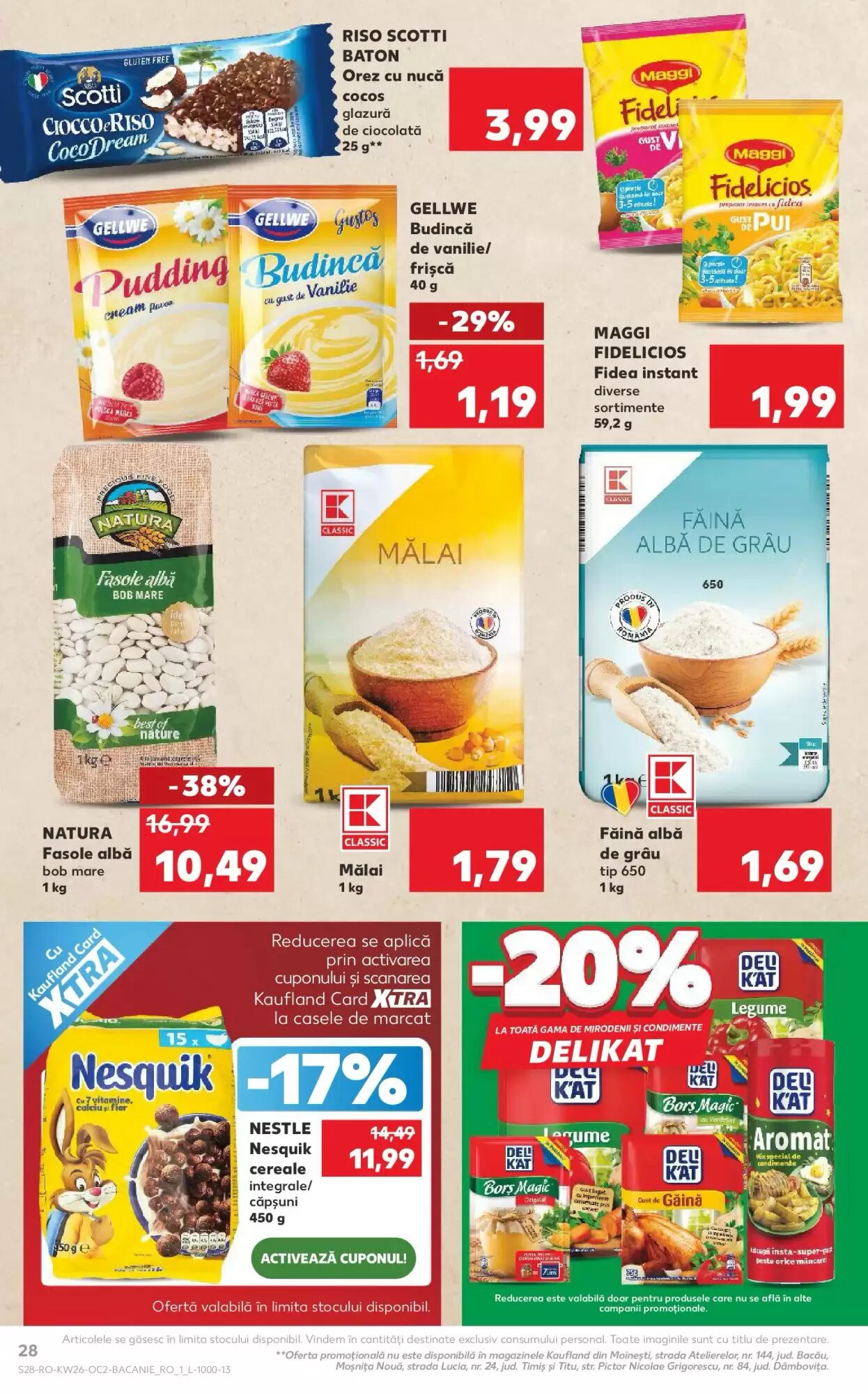 Catalogul cu oferte Kaufland valabil de la 24.06.2026 - Pagina 28.