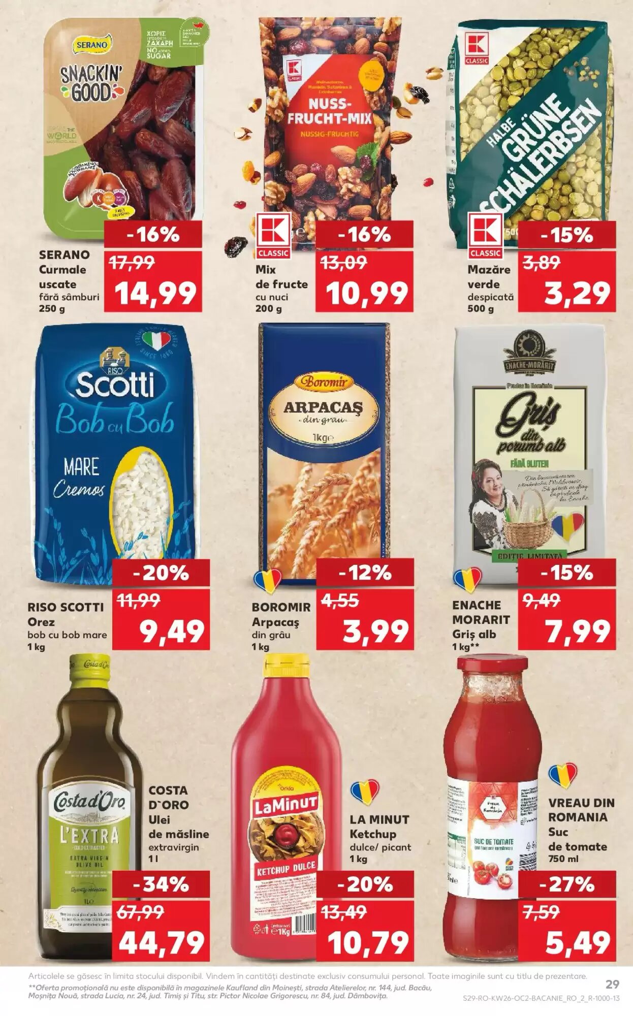 Catalogul cu oferte Kaufland valabil de la 24.06.2026 - Pagina 29.