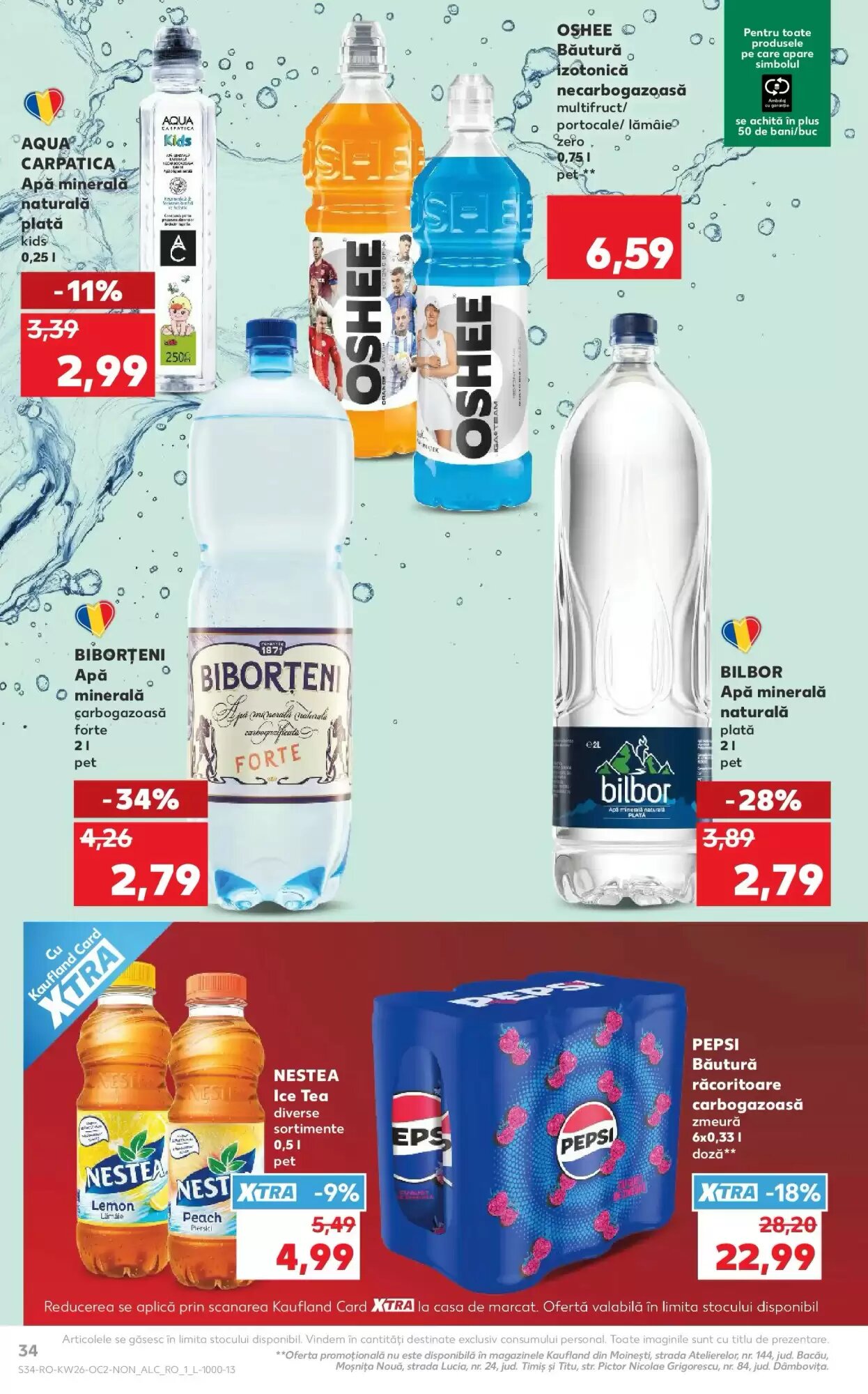 Catalogul cu oferte Kaufland valabil de la 24.06.2026 - Pagina 34.