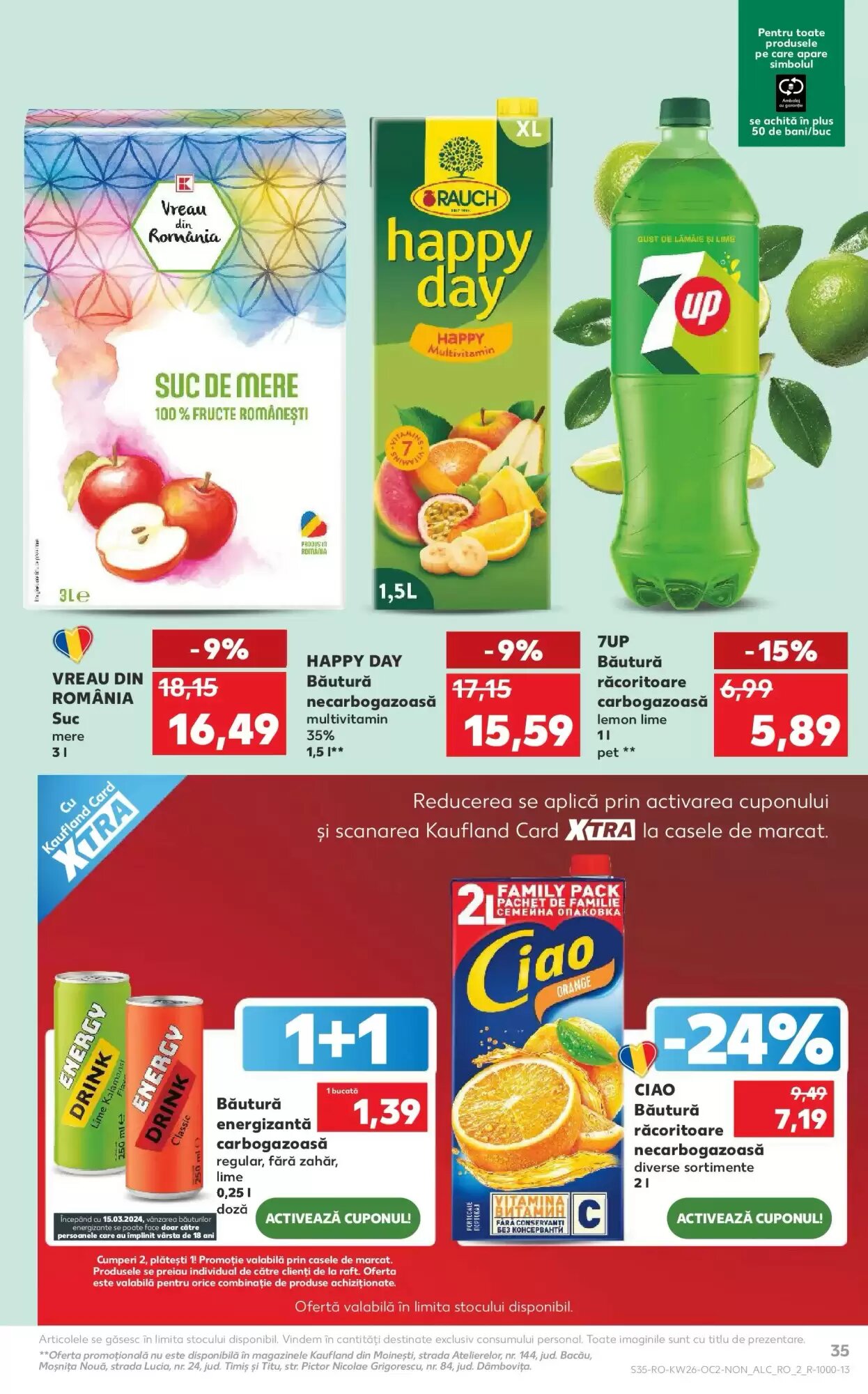 Catalogul cu oferte Kaufland valabil de la 24.06.2026 - Pagina 35.