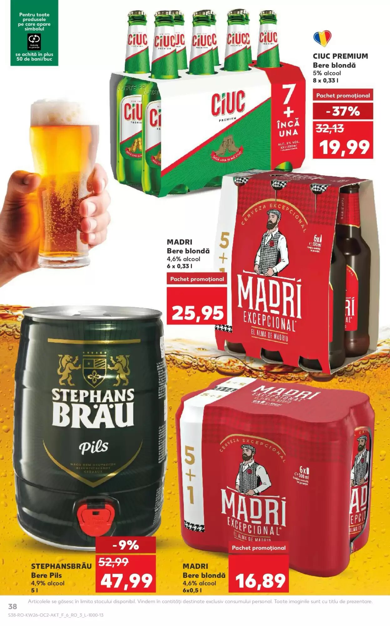 Catalogul cu oferte Kaufland valabil de la 24.06.2026 - Pagina 38.