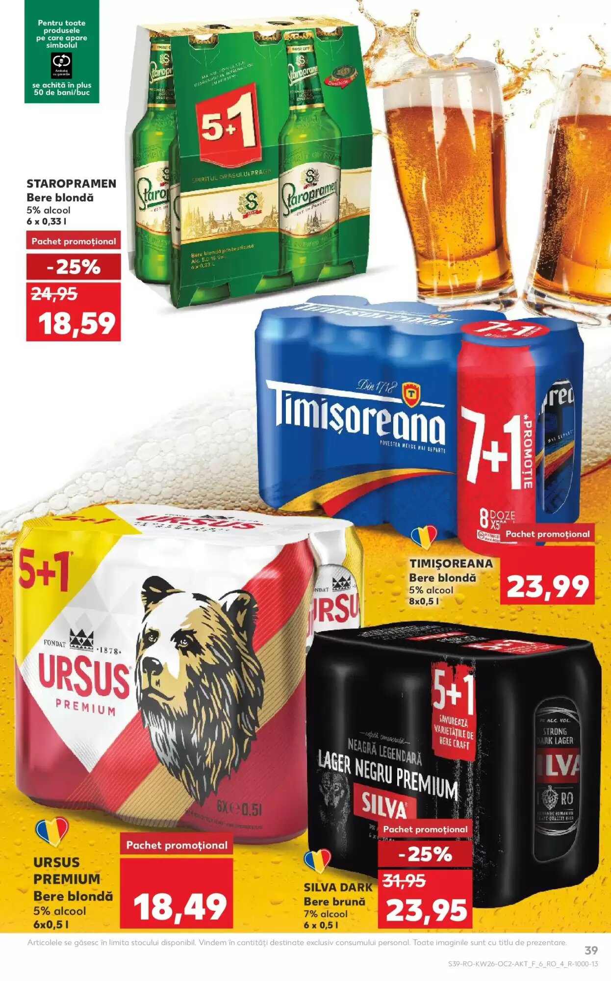 Catalogul cu oferte Kaufland valabil de la 24.06.2026 - Pagina 39.