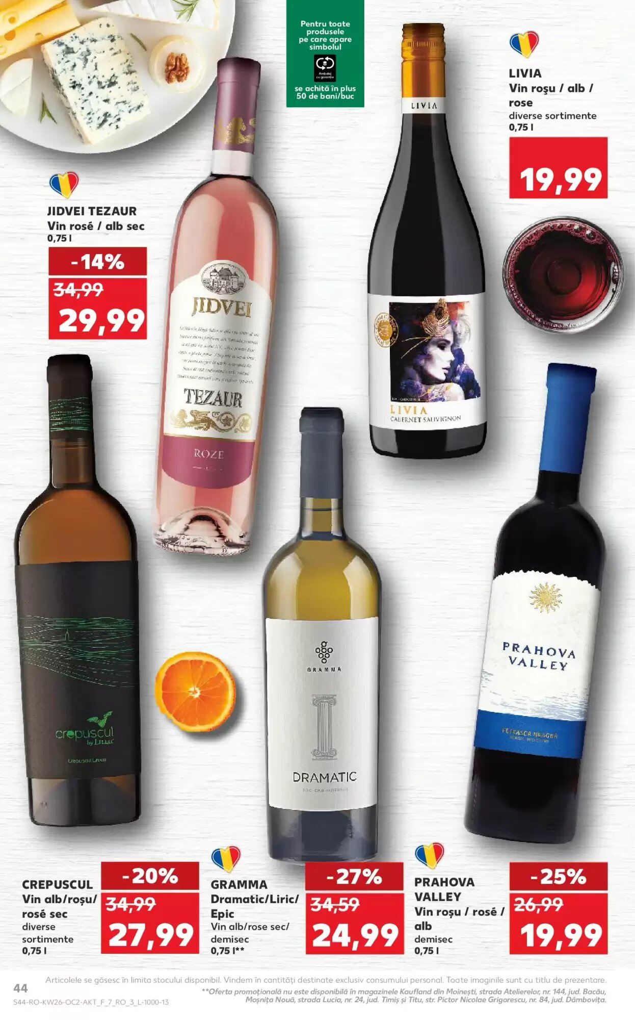 Catalogul cu oferte Kaufland valabil de la 24.06.2026 - Pagina 44.