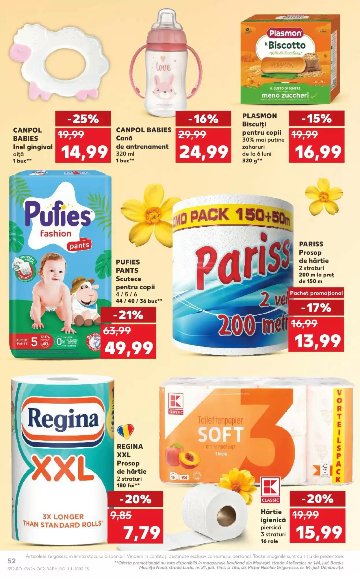 Catalogul cu oferte Kaufland valabil de la 24.06.2026 - Pagina 52.