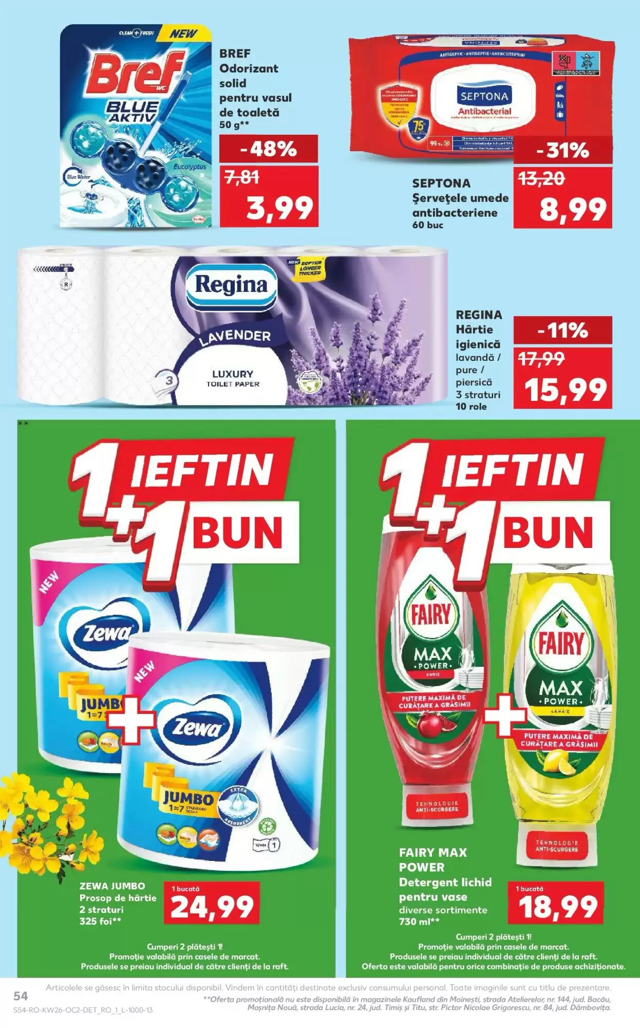 Catalogul cu oferte Kaufland valabil de la 24.06.2026 - Pagina 54.
