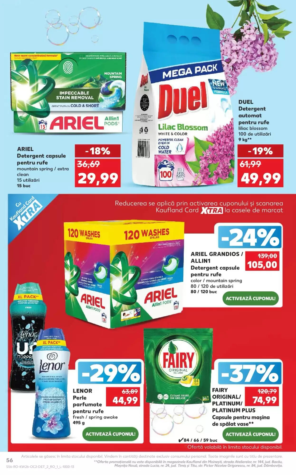 Catalogul cu oferte Kaufland valabil de la 24.06.2026 - Pagina 56.