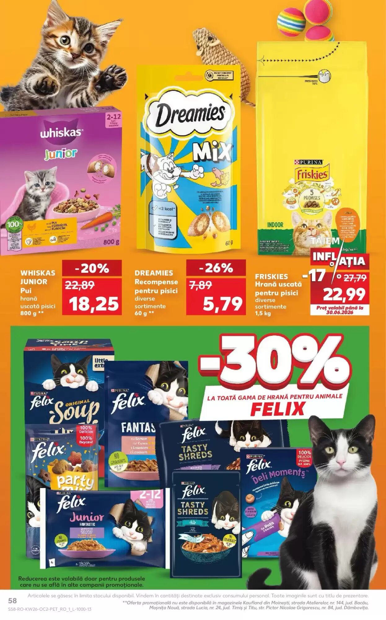 Catalogul cu oferte Kaufland valabil de la 24.06.2026 - Pagina 58.