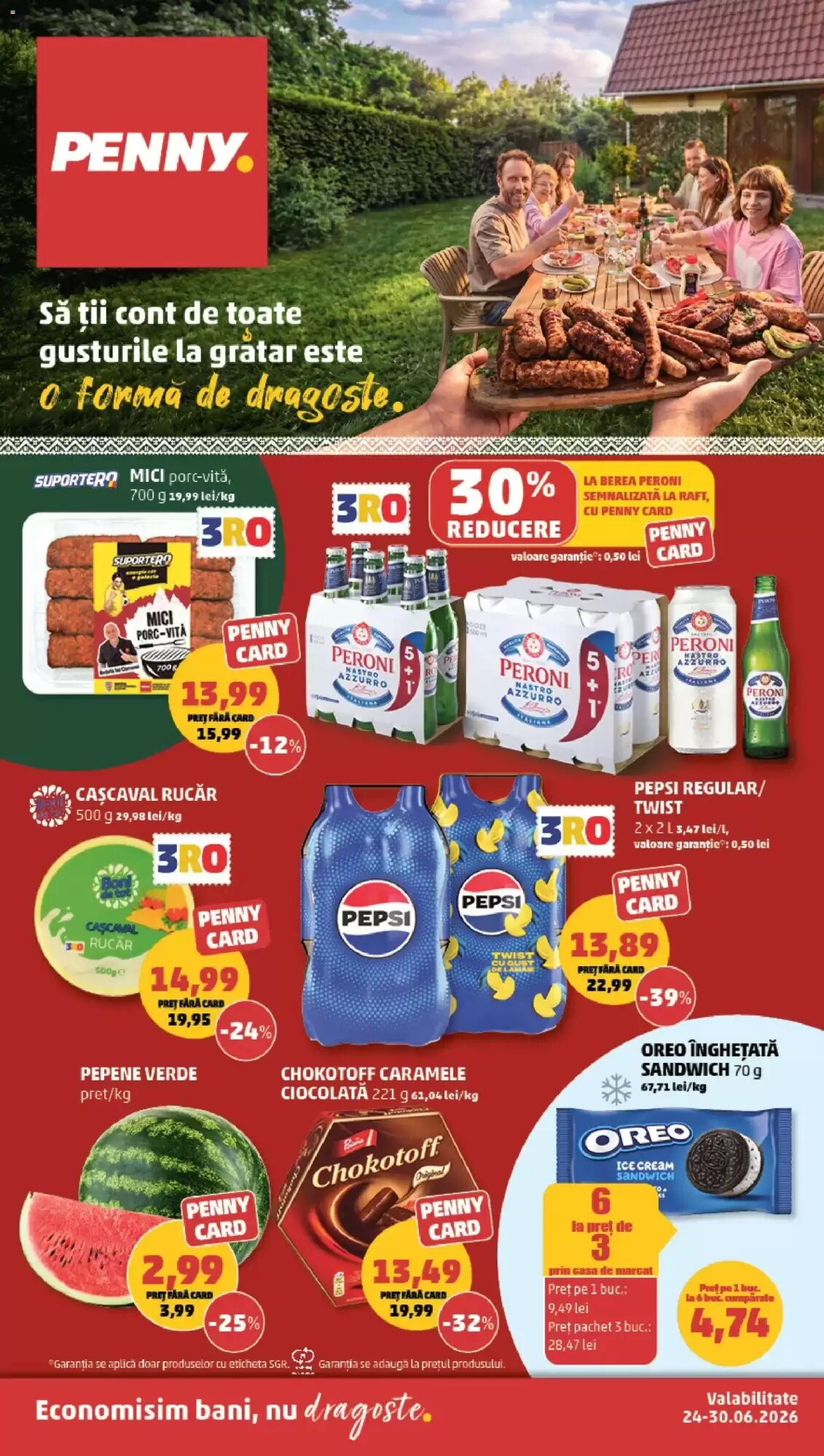 Catalogul cu oferte Penny valabil de la 24.06.2026 - Pagina 1.