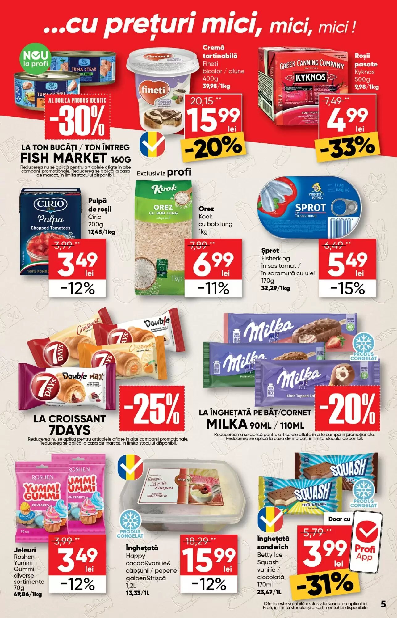 Catalogul cu oferte PROFI valabil de la 24.06.2026 - Pagina 5.