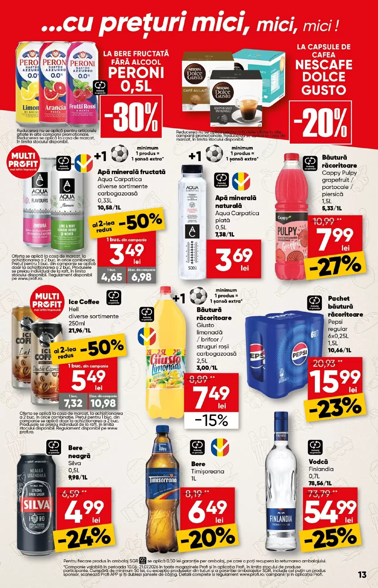 Catalogul cu oferte PROFI valabil de la 24.06.2026 - Pagina 13.