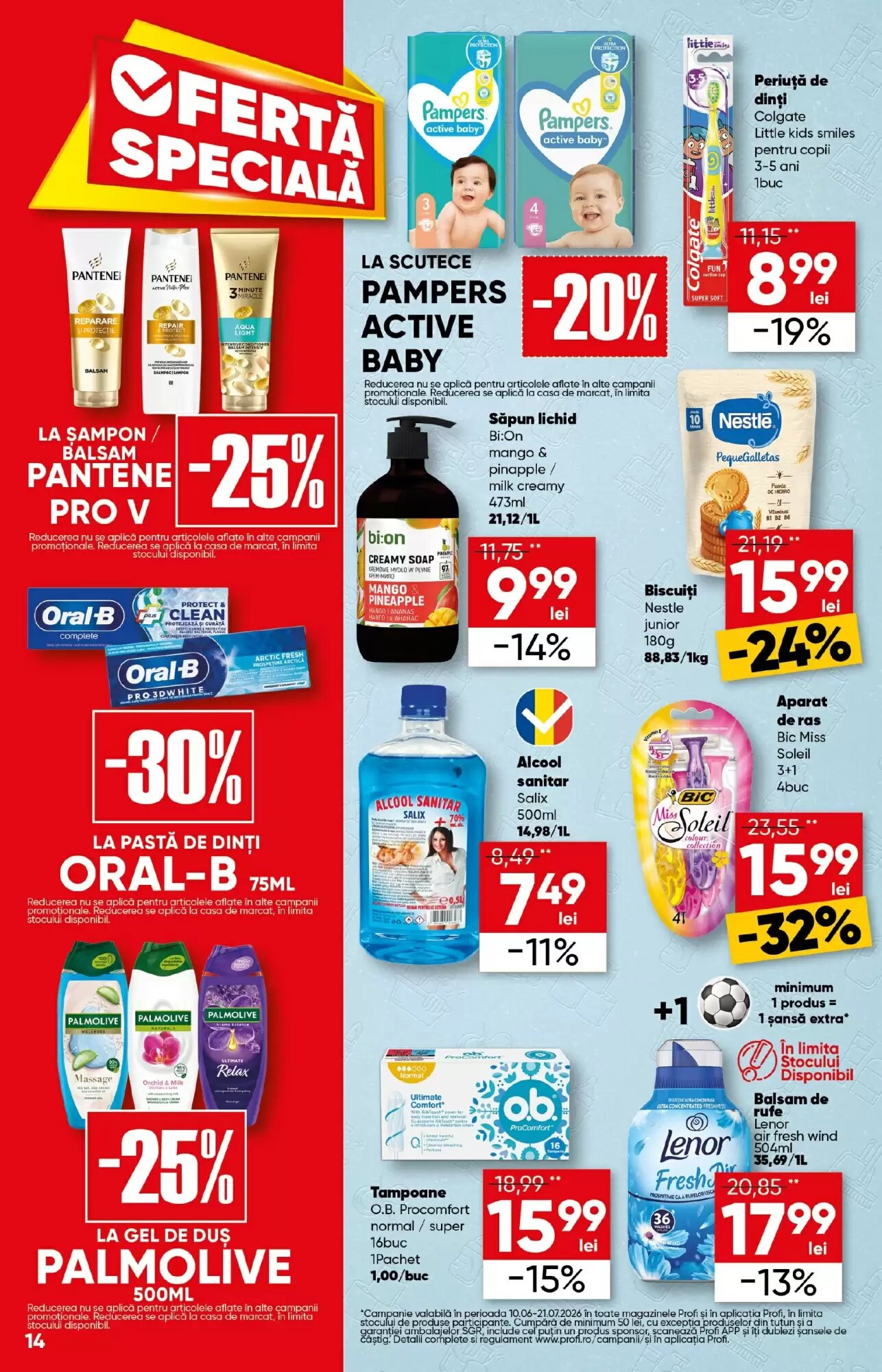 Catalogul cu oferte PROFI valabil de la 24.06.2026 - Pagina 14.