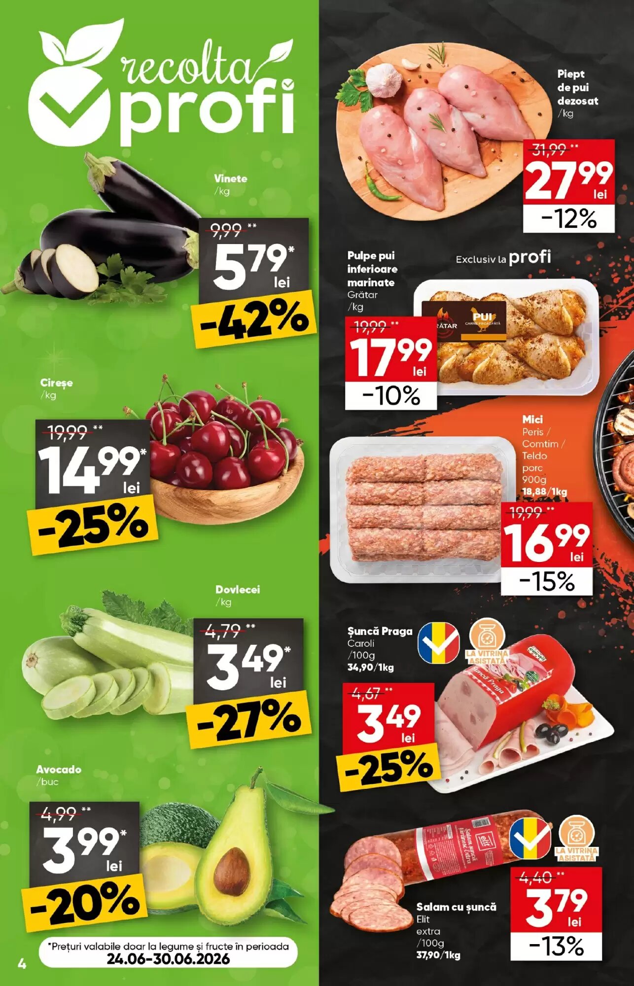 Catalogul cu oferte PROFI valabil de la 24.06.2026 - Pagina 4.