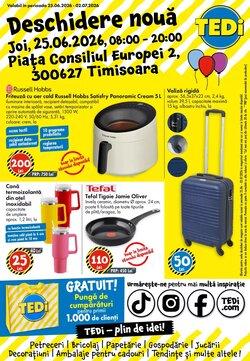 Catalogul cu oferte TEDI valabil de la 24.06.2026