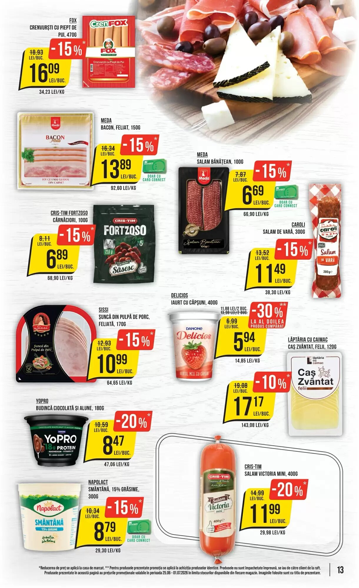 Catalogul cu oferte Mega Image valabil de la 25.06.2026 - Pagina 13.