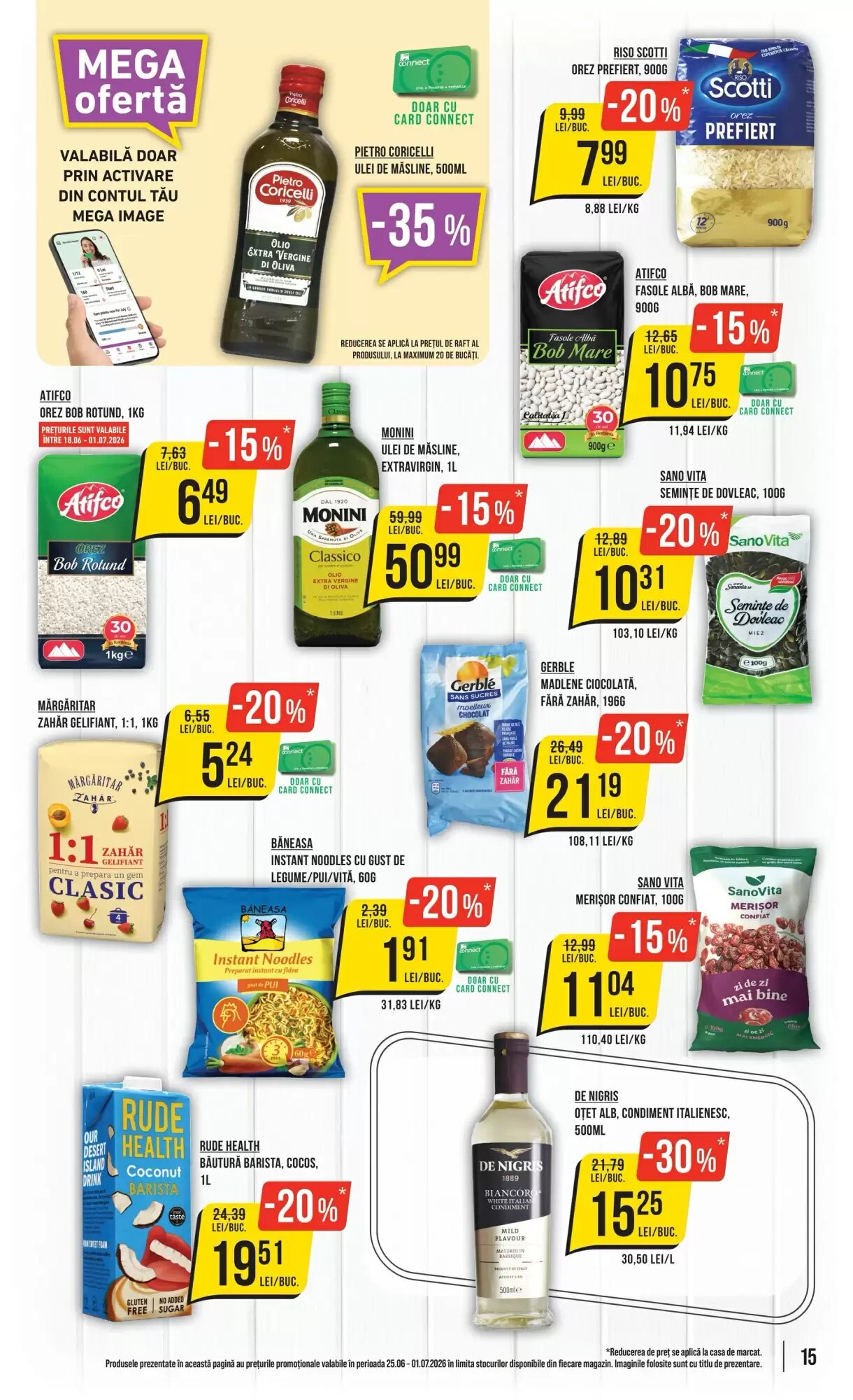Catalogul cu oferte Mega Image valabil de la 25.06.2026 - Pagina 15.