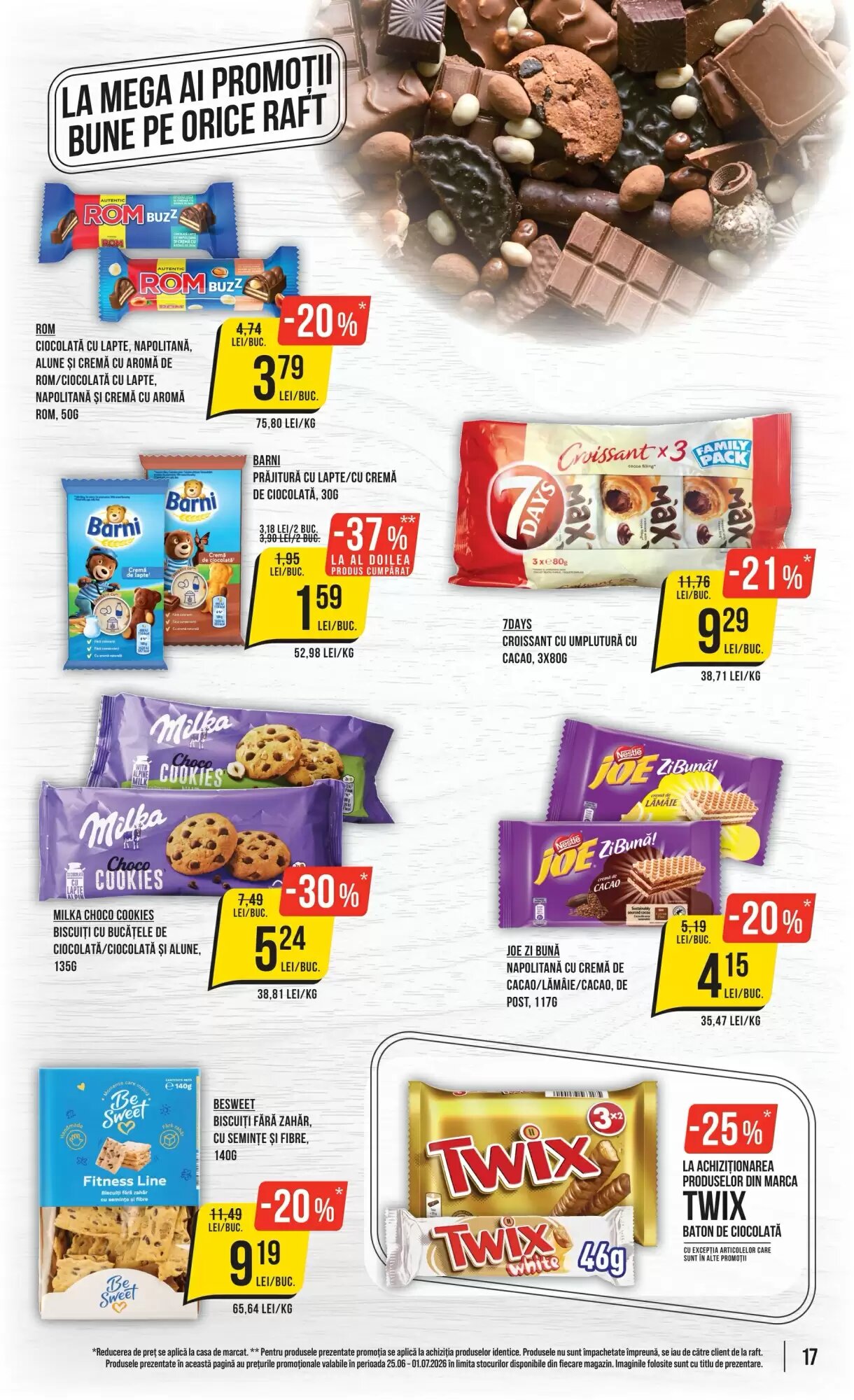 Catalogul cu oferte Mega Image valabil de la 25.06.2026 - Pagina 17.
