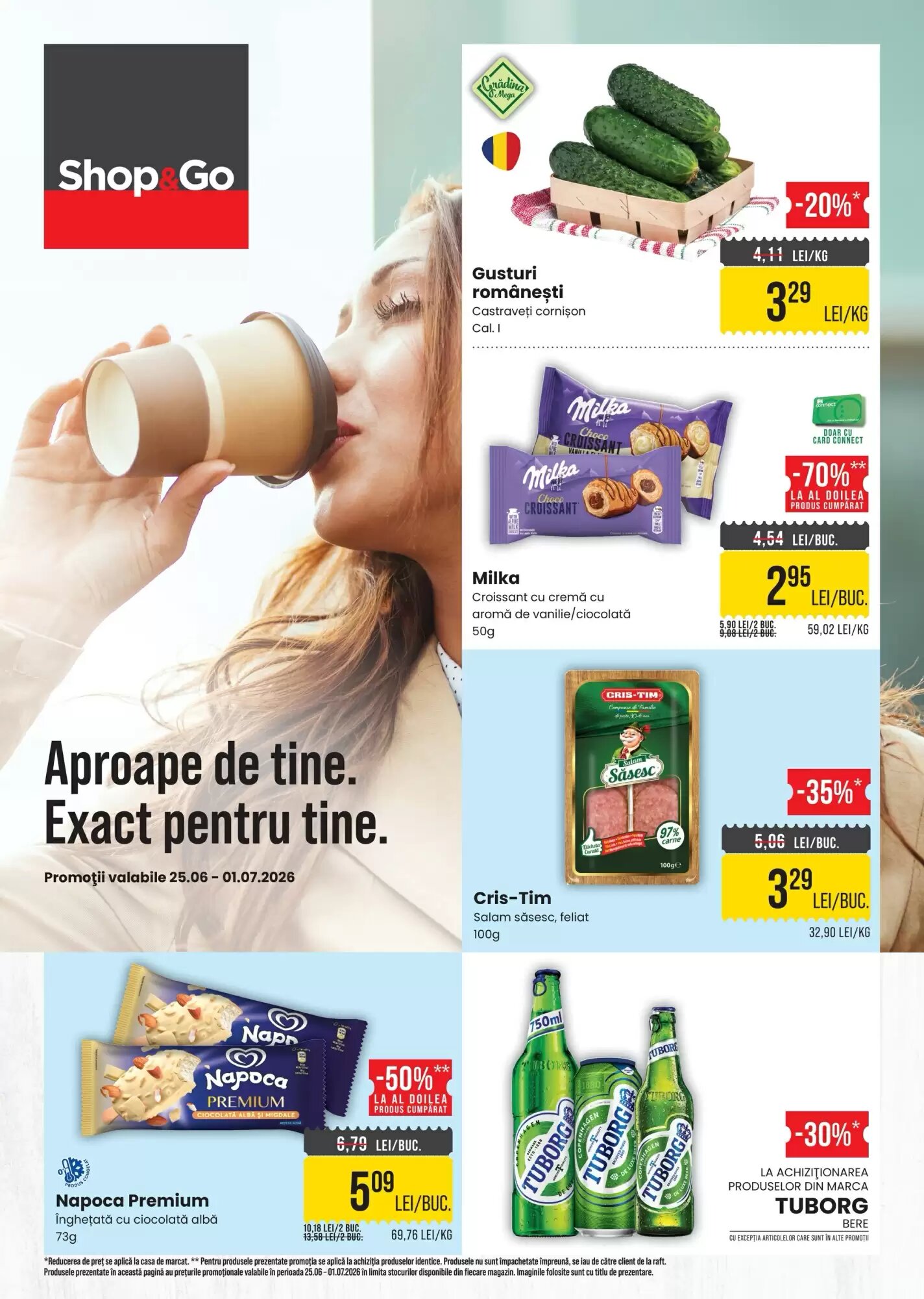 Catalogul cu oferte Mega Image valabil de la 25.06.2026 - Pagina 1.