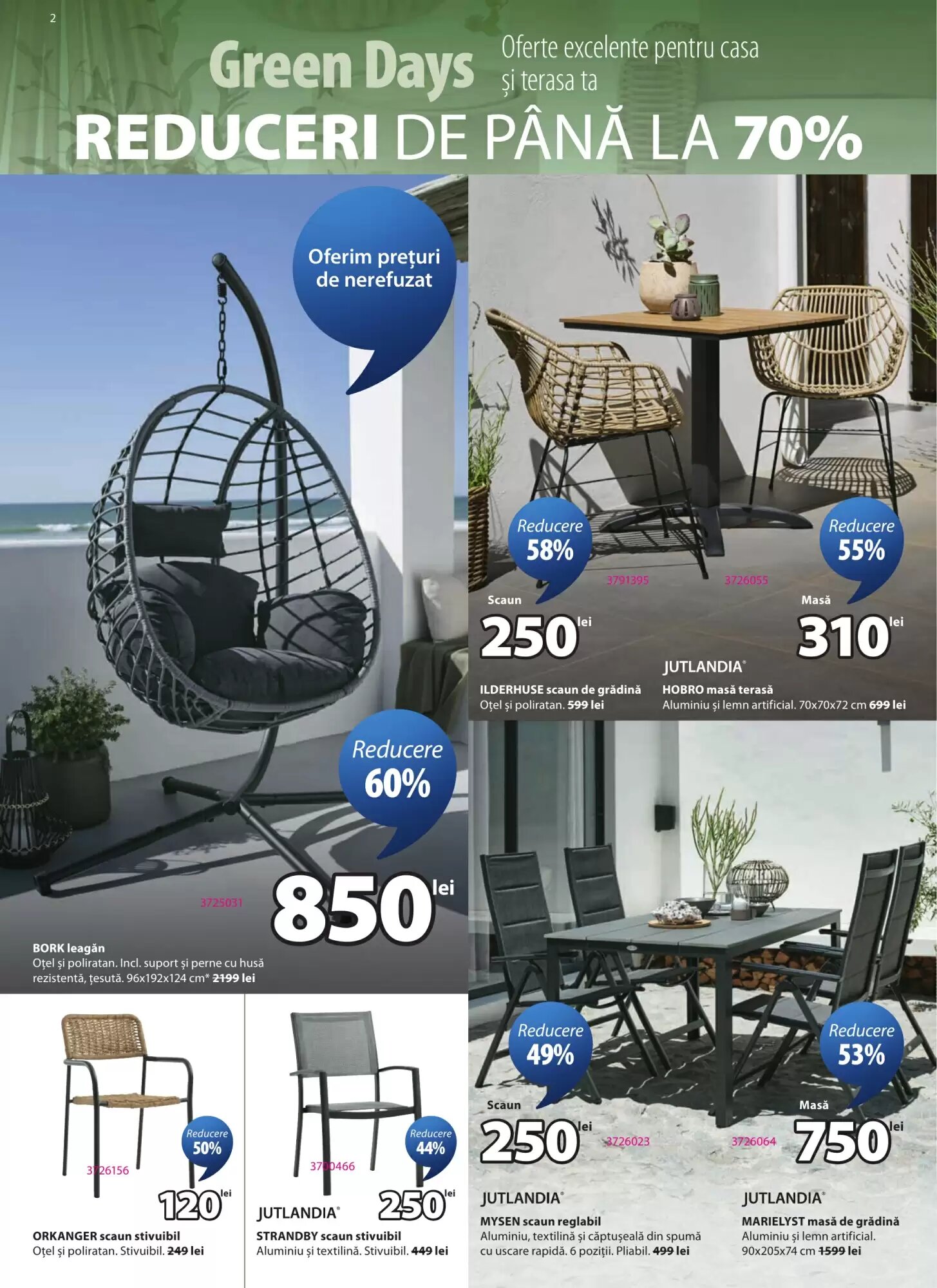 Catalogul cu oferte JYSK valabil de la 26.06.2026 - Pagina 2.