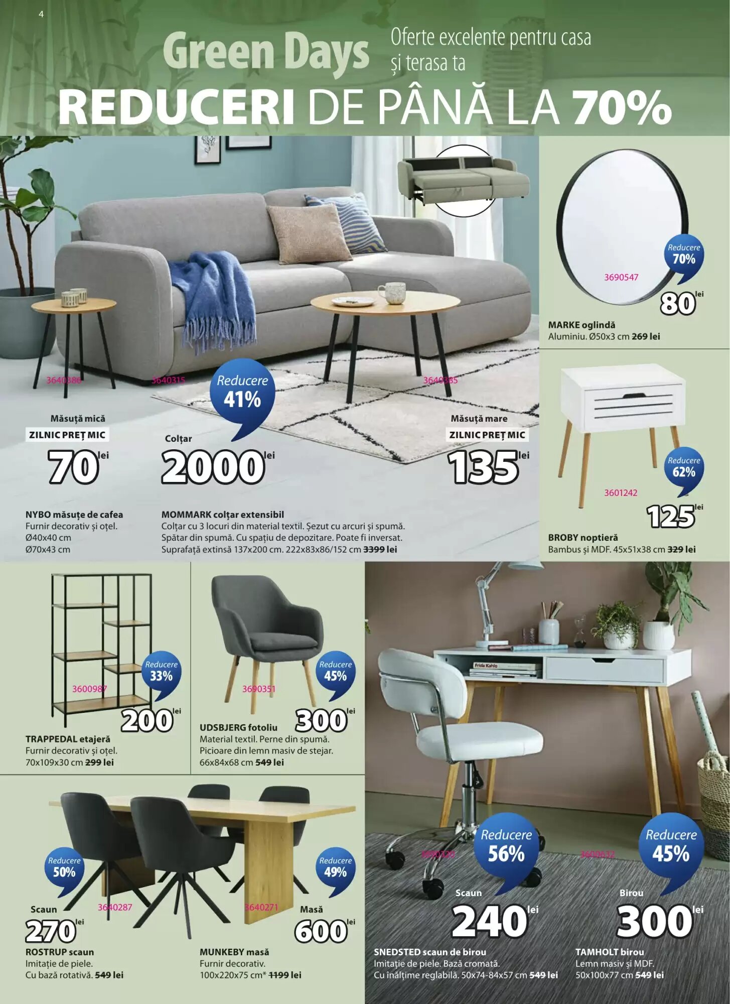 Catalogul cu oferte JYSK valabil de la 26.06.2026 - Pagina 4.