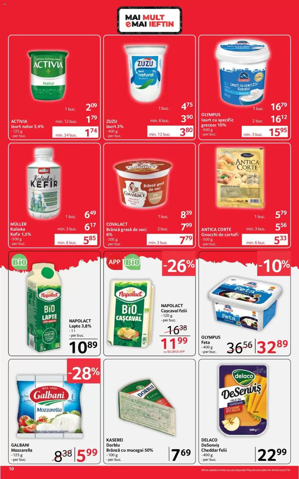 Catalogul cu oferte Selgros valabil de la 26.06.2026 - Pagina 10.