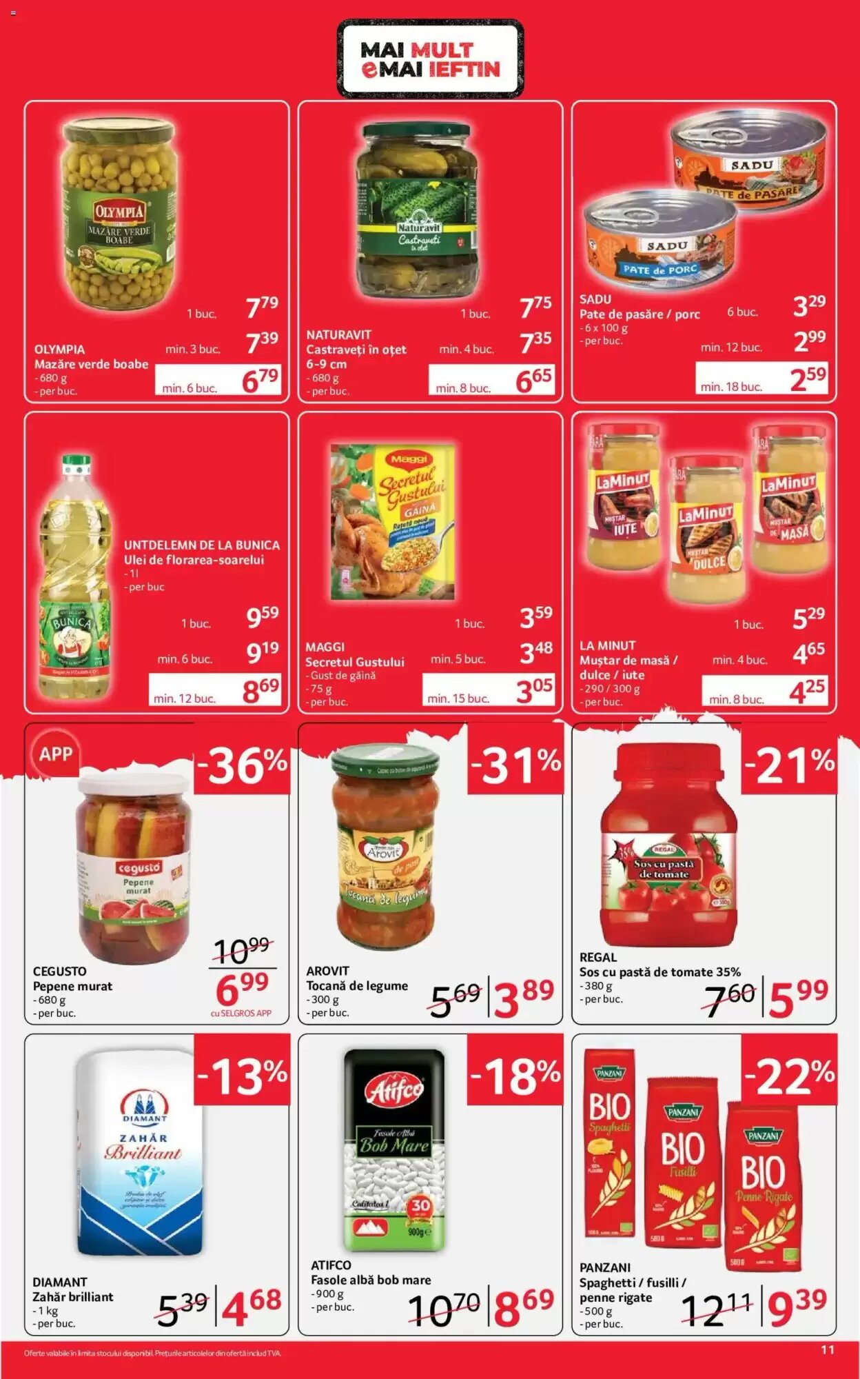 Catalogul cu oferte Selgros valabil de la 26.06.2026 - Pagina 11.