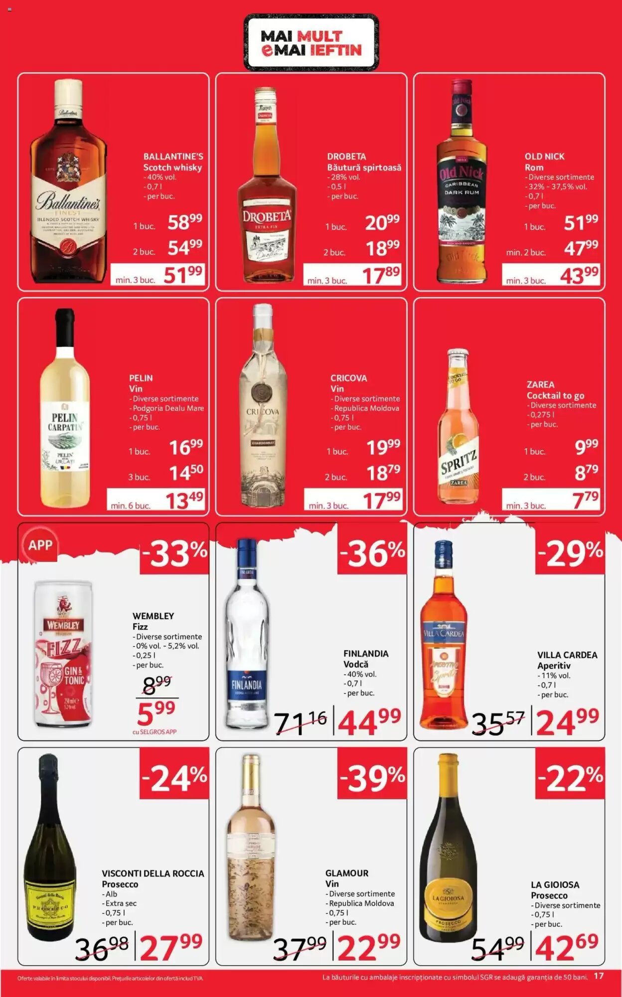 Catalogul cu oferte Selgros valabil de la 26.06.2026 - Pagina 17.