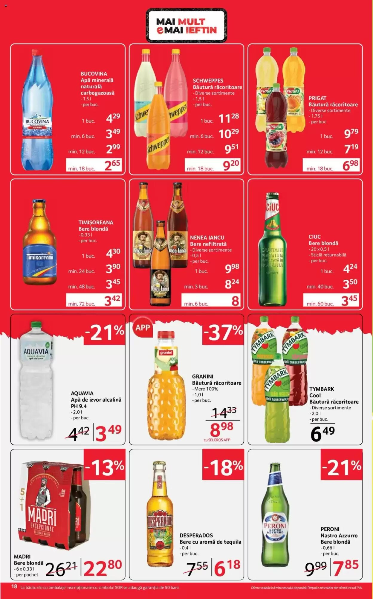 Catalogul cu oferte Selgros valabil de la 26.06.2026 - Pagina 18.
