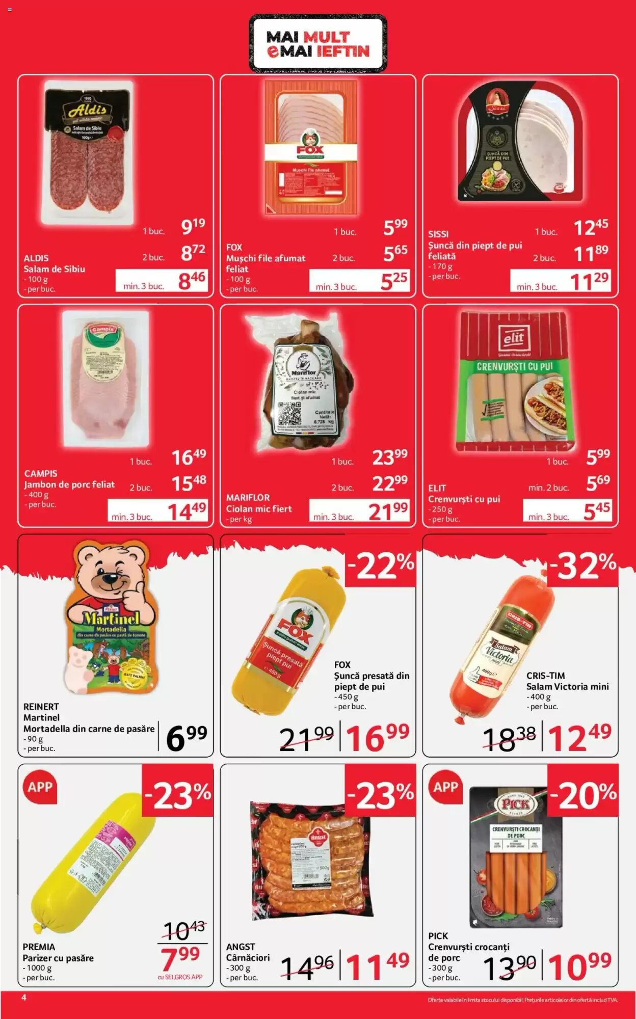 Catalogul cu oferte Selgros valabil de la 26.06.2026 - Pagina 4.