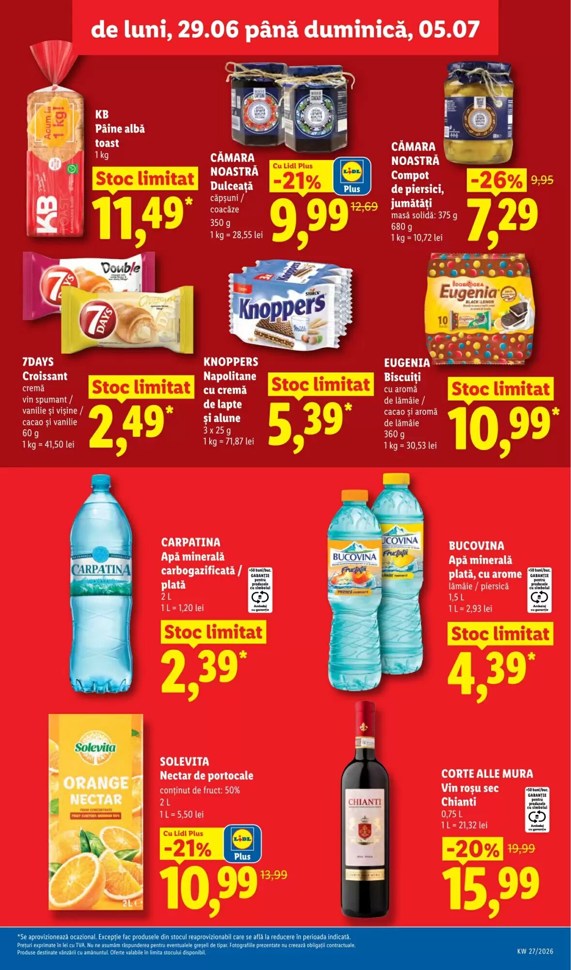 Catalogul cu oferte Lidl valabil de la 29.06.2026 - Pagina 13.