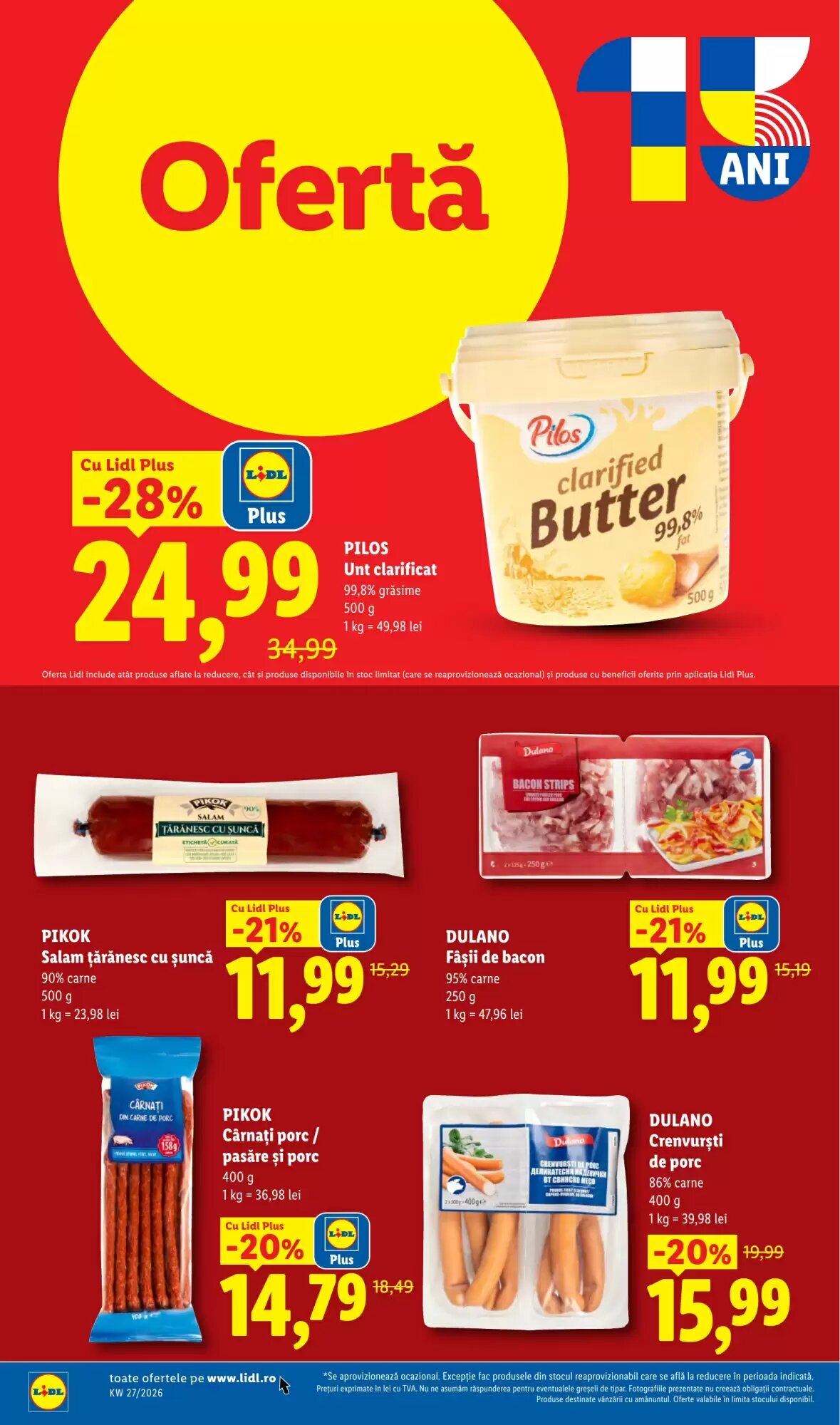 Catalogul cu oferte Lidl valabil de la 29.06.2026 - Pagina 14.