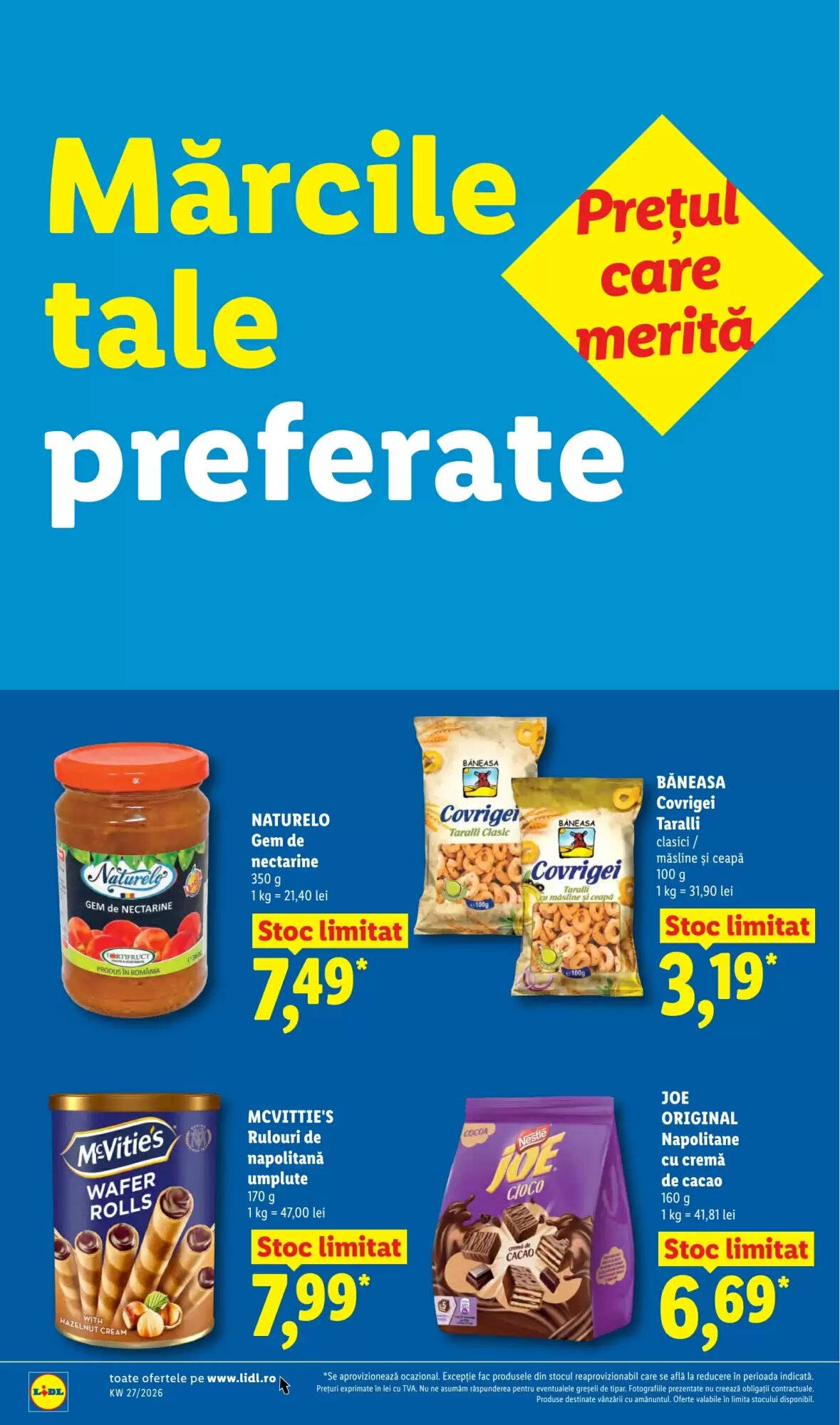 Catalogul cu oferte Lidl valabil de la 29.06.2026 - Pagina 18.