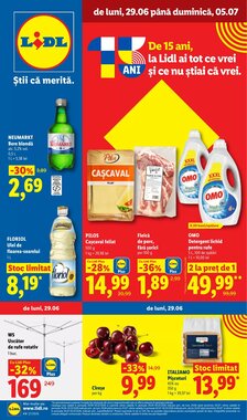 Catalogul cu oferte Lidl valabil de la 29.06.2026